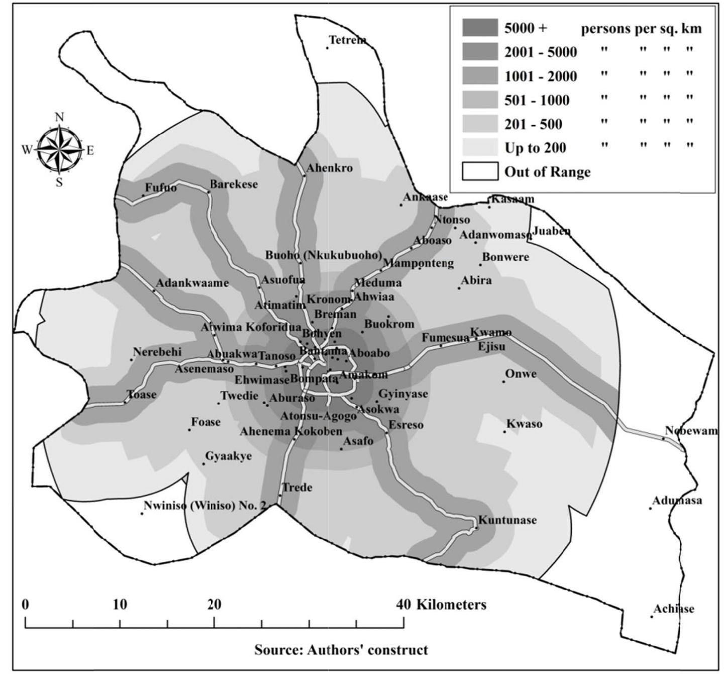 (PDF) Analyzing Growth Patterns of Greater Kumasi Metropolitan Area ...