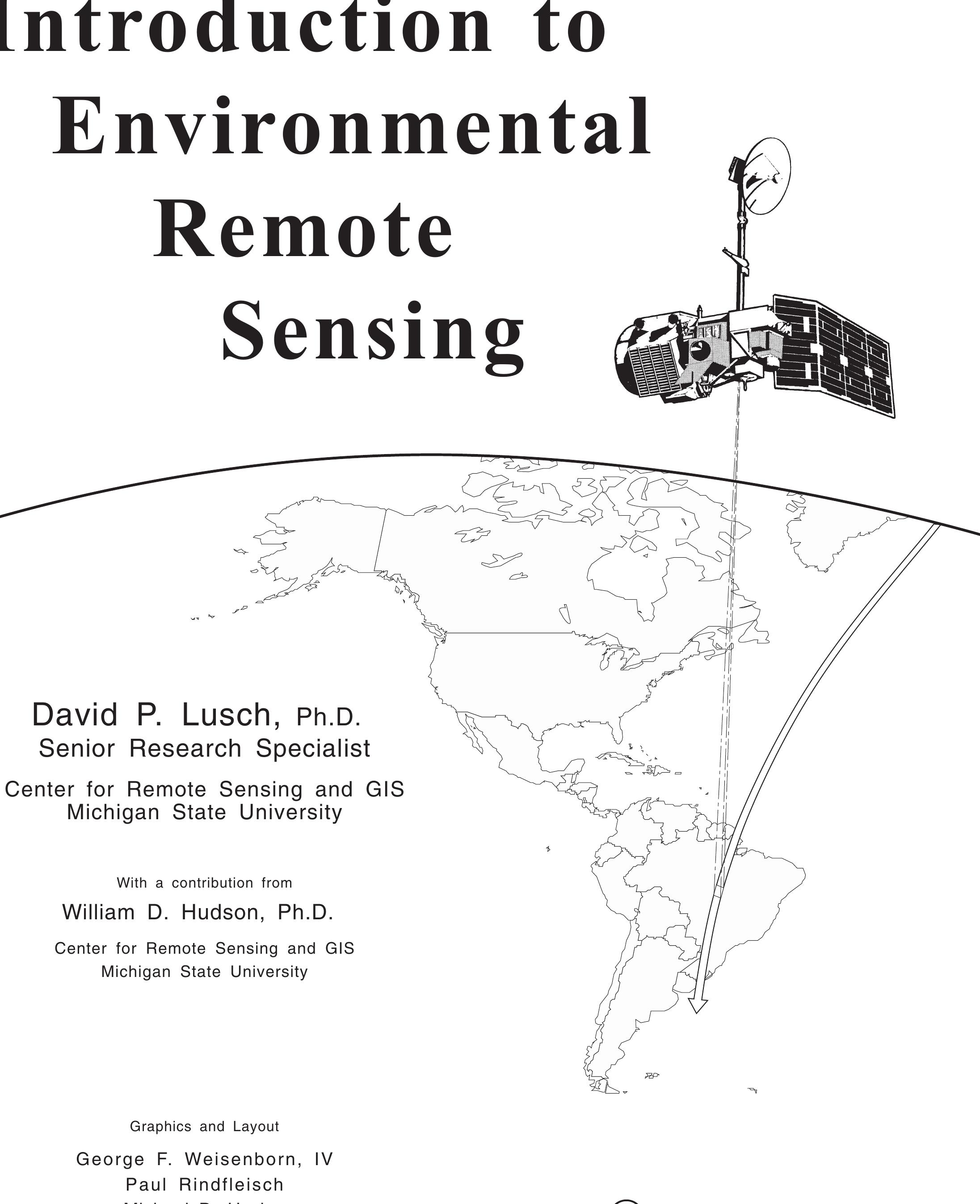 PDF) Introduction to Environmental Remote Sensing