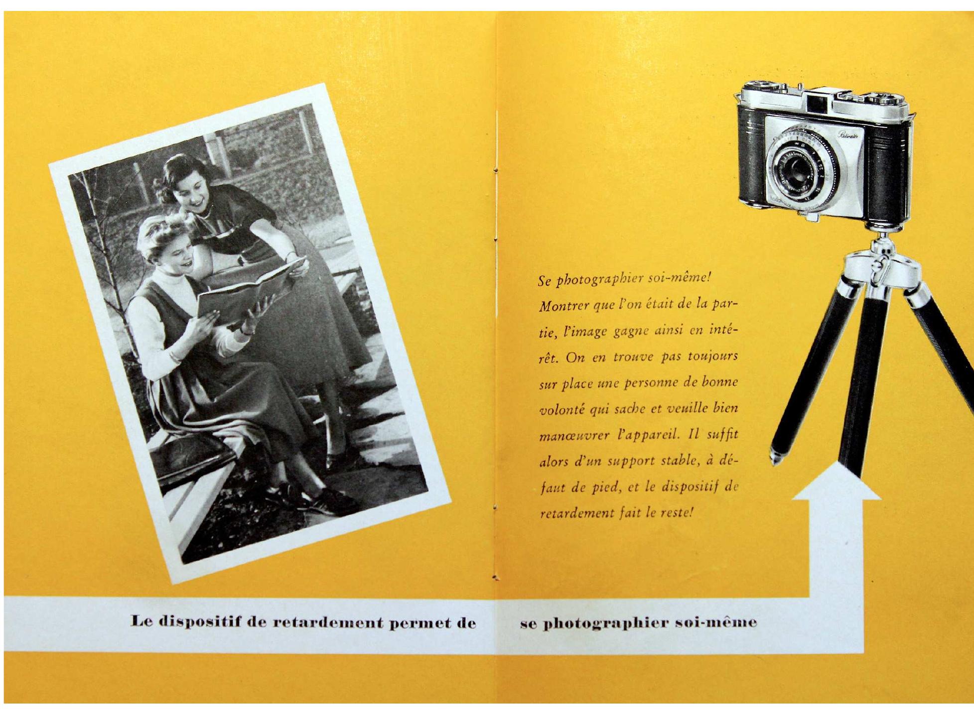 a case of auto-photography by delegation, and a testimony of the constant wish of actors to be 