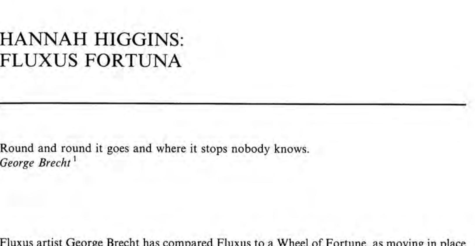 PDF) Friedman, ed. 1998. The Fluxus Reader.