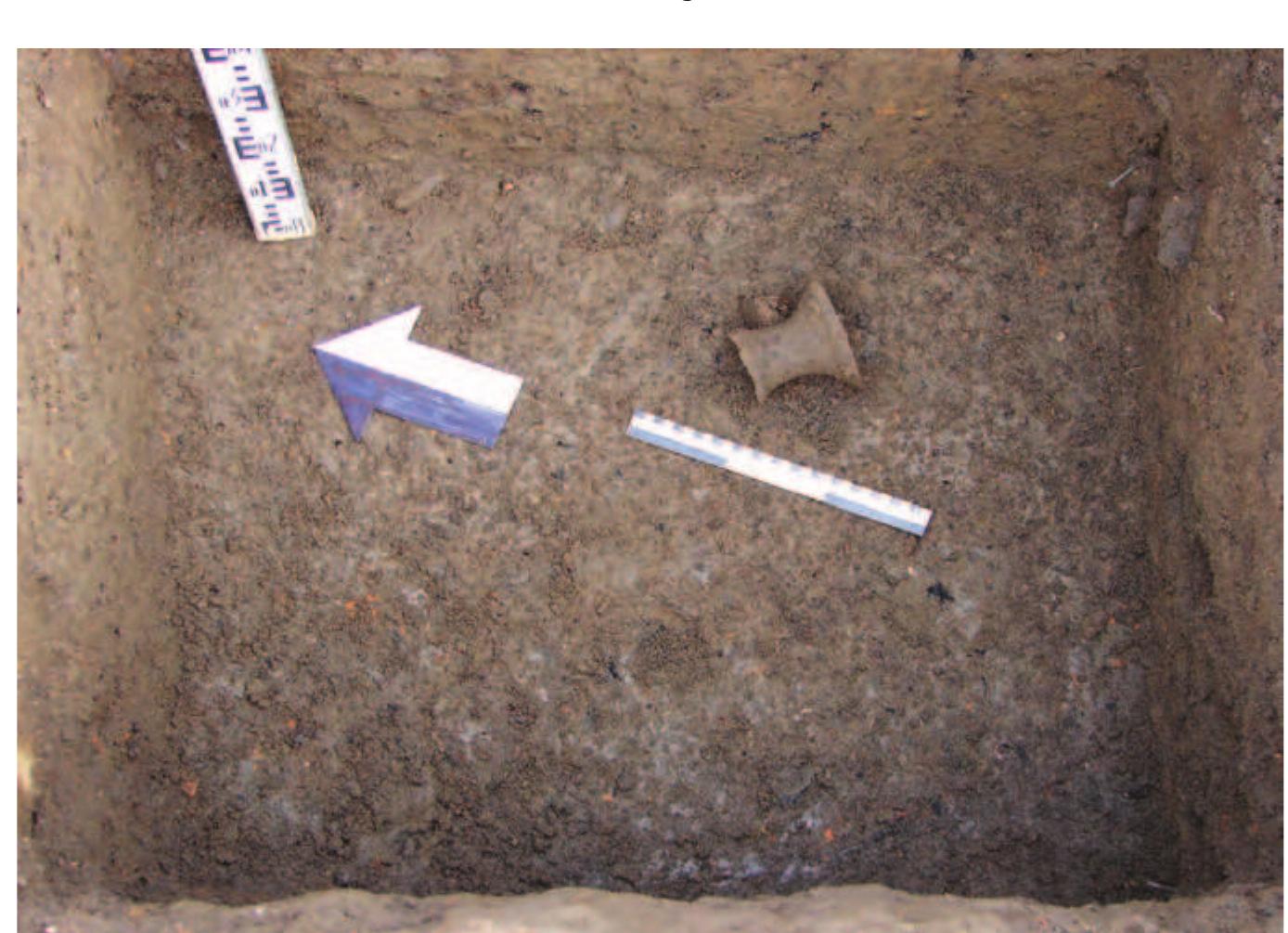 Slika 4: Kocicevo, dno probne sonde 1  Figure 4: Kocicevo, Test Pit 1 bottom 