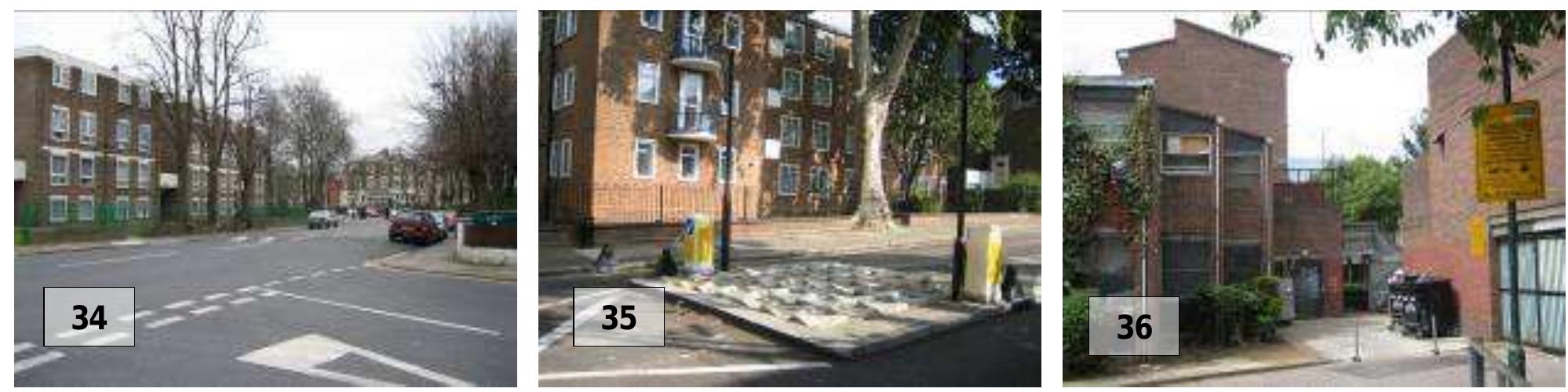 S 34 - 36. examples ‘windows only’ frontage in each area,