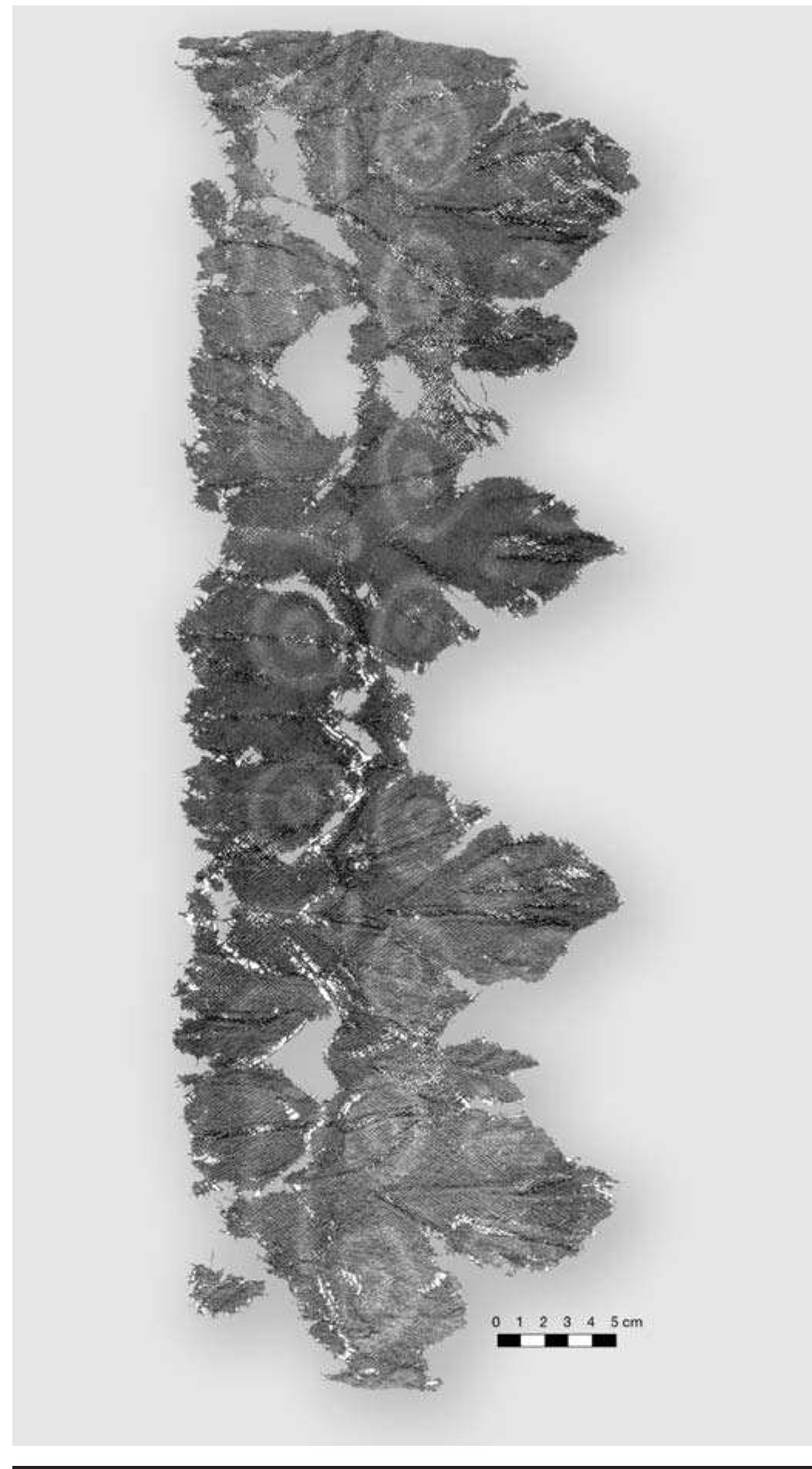 FIGURE 5.19. Simple weave cloth with resist dye decoration (423358). 