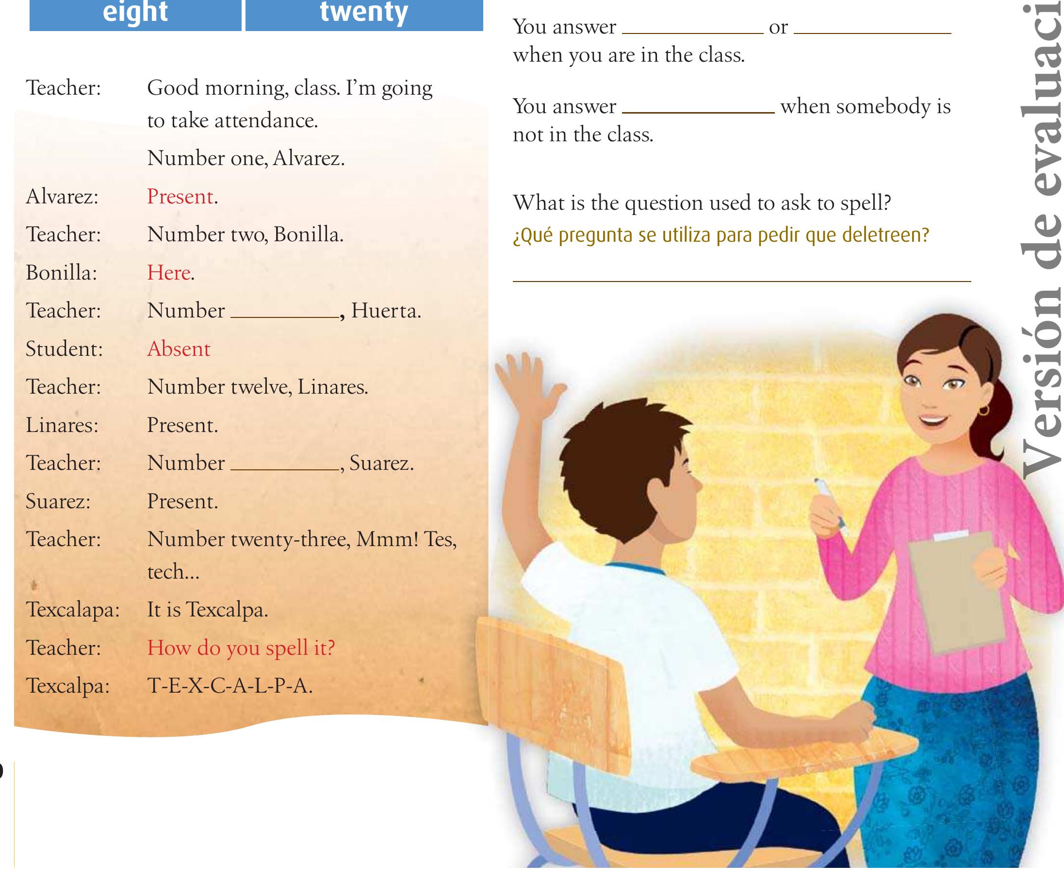 Figure 5 - English Inglés Telesecundaria 1er grado