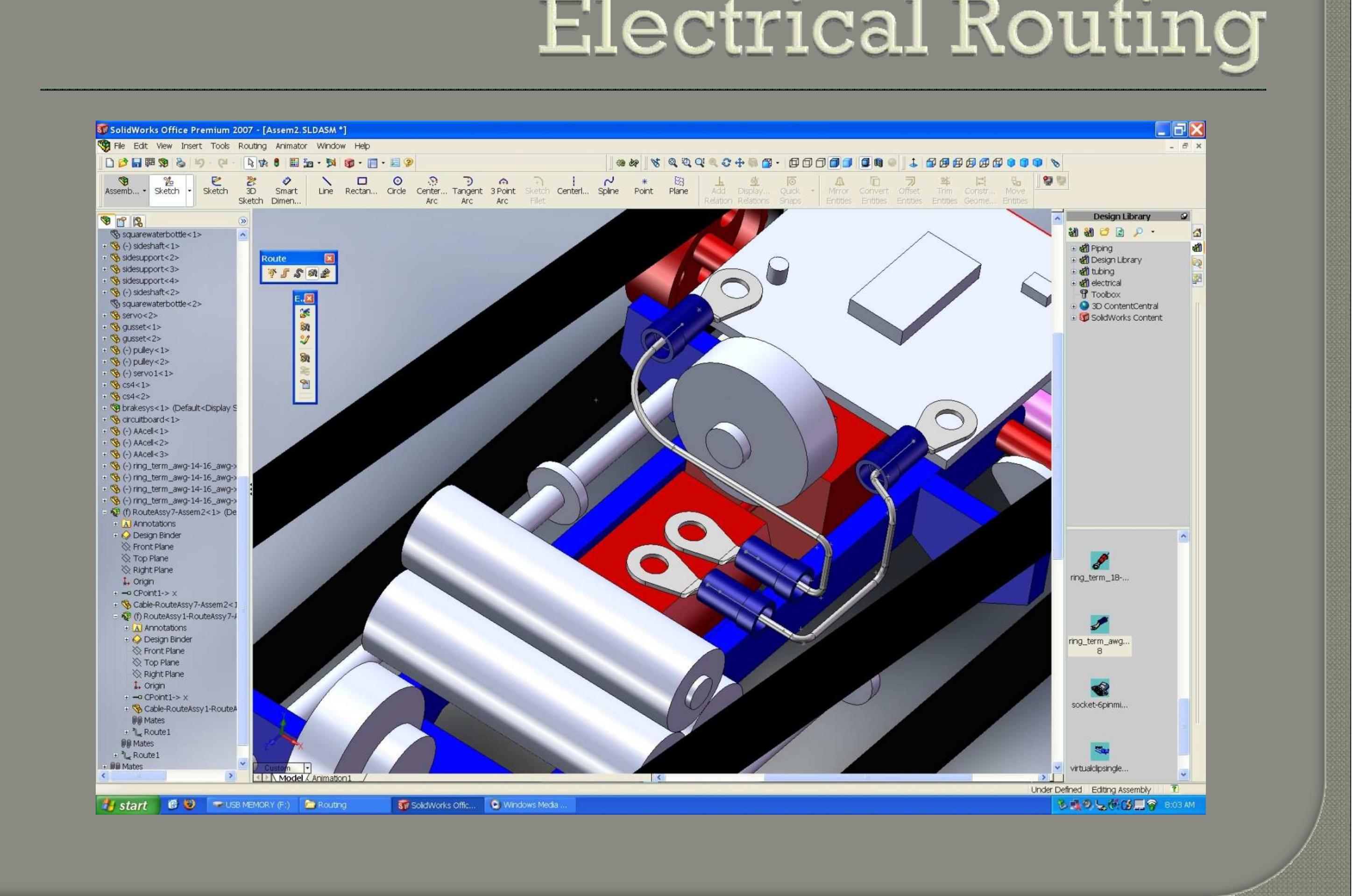 Solidworks Routing Tool (PDF) SolidWorks Routing