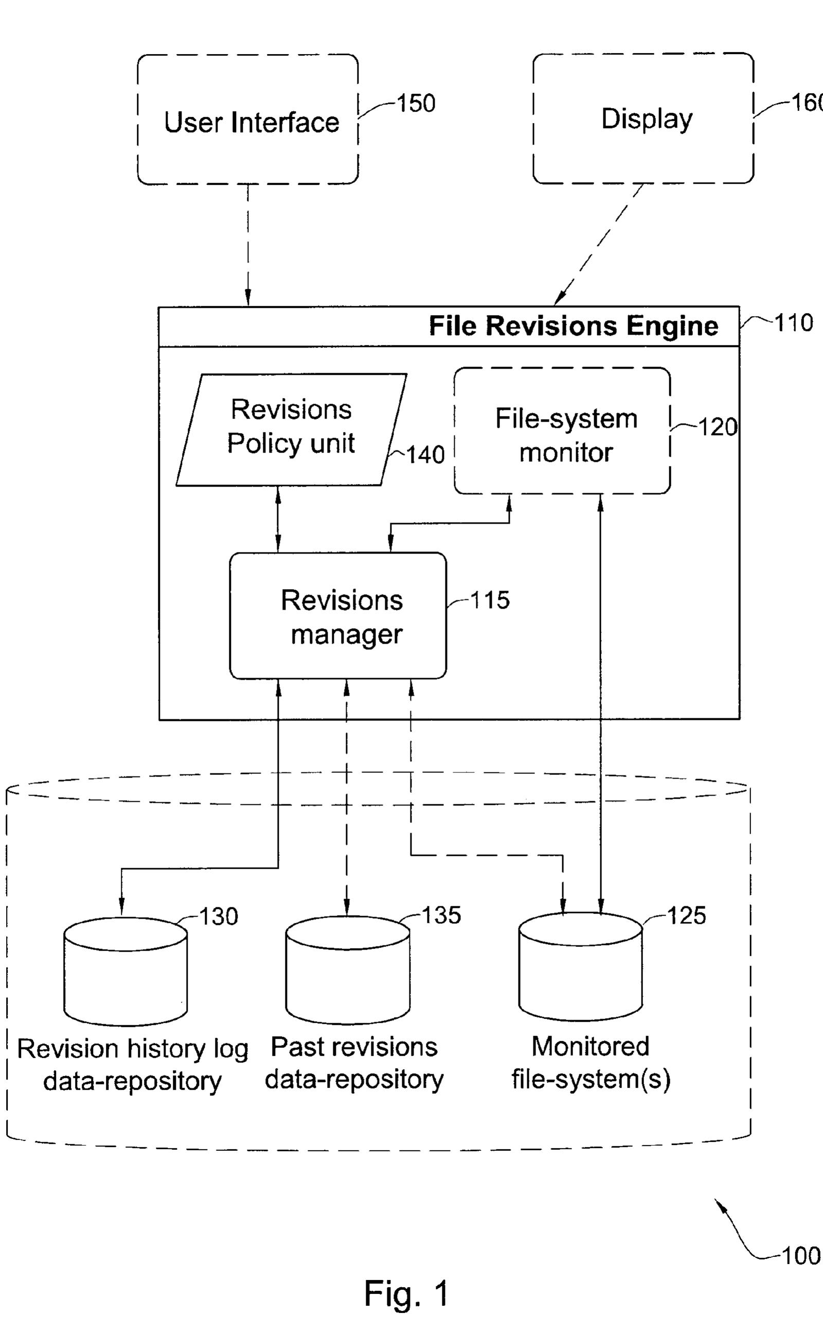 Figure 5 - Revision Control System and Method