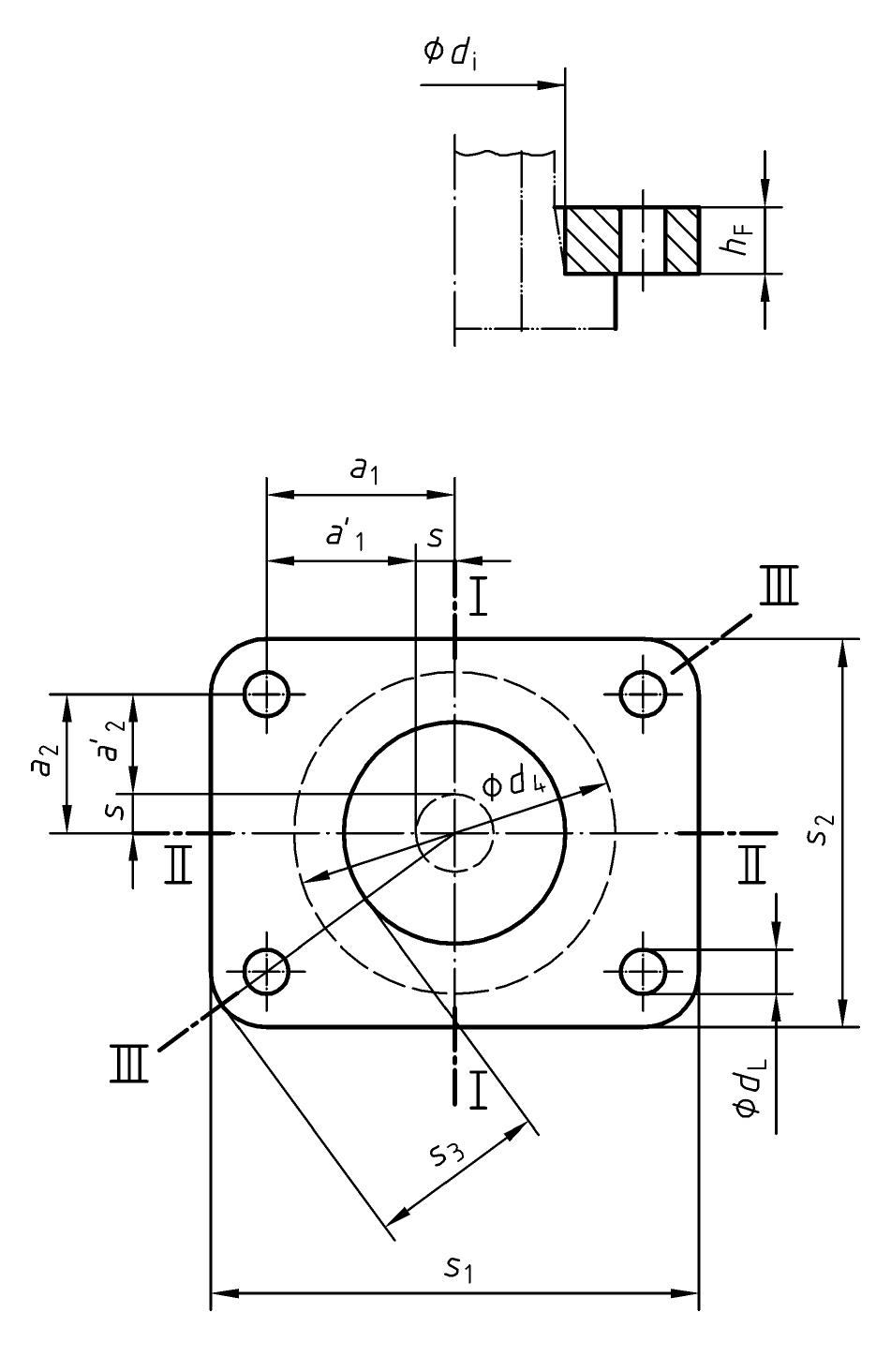 10.4.2 rectangular slip-on flanges in accordance with figure