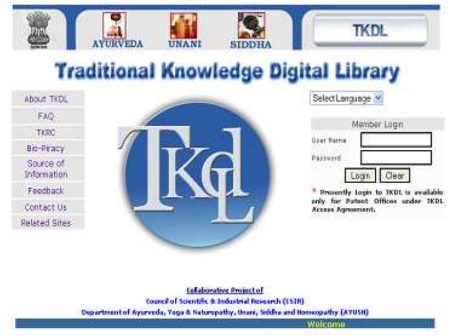 Figure 3. Web page of traditional knowledge digital library  DIGITAL LIBRARY DEVELOPMENT ISSUES IN INDIA  which is hosted by the International Institute of Information Technology (http://dli.iiit.ac.in/). The link to other partner sites is also provided through www.new.dli.ernet.in/., Contents between the two sites overlap in order to ensure fail-safe avail- ability. The books can be accessed from either of these web sites. All the tools and technologies used by DLI are open source, technologies like Linux, Apache web server etc. Technology for the deployment of information retrieval in Indian lan- guages has been demonstrated by the development of the OmSe search engine using the off-the-shelf open source software Greenstone search engine (2006Balakrishnan and others, 2006!; Ambati and others, 2006). 