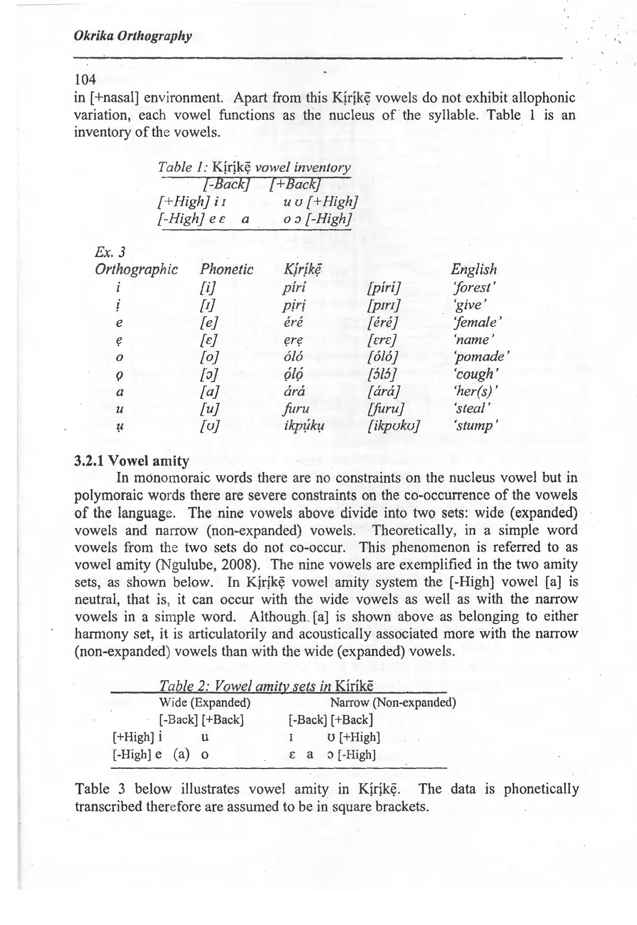 (PDF) Okrika Orthography