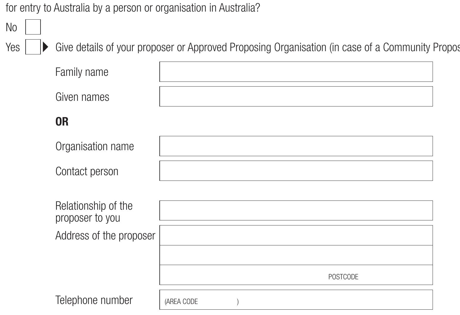 (PDF) Application for an Offshore Humanitarian visa Refugee and ...
