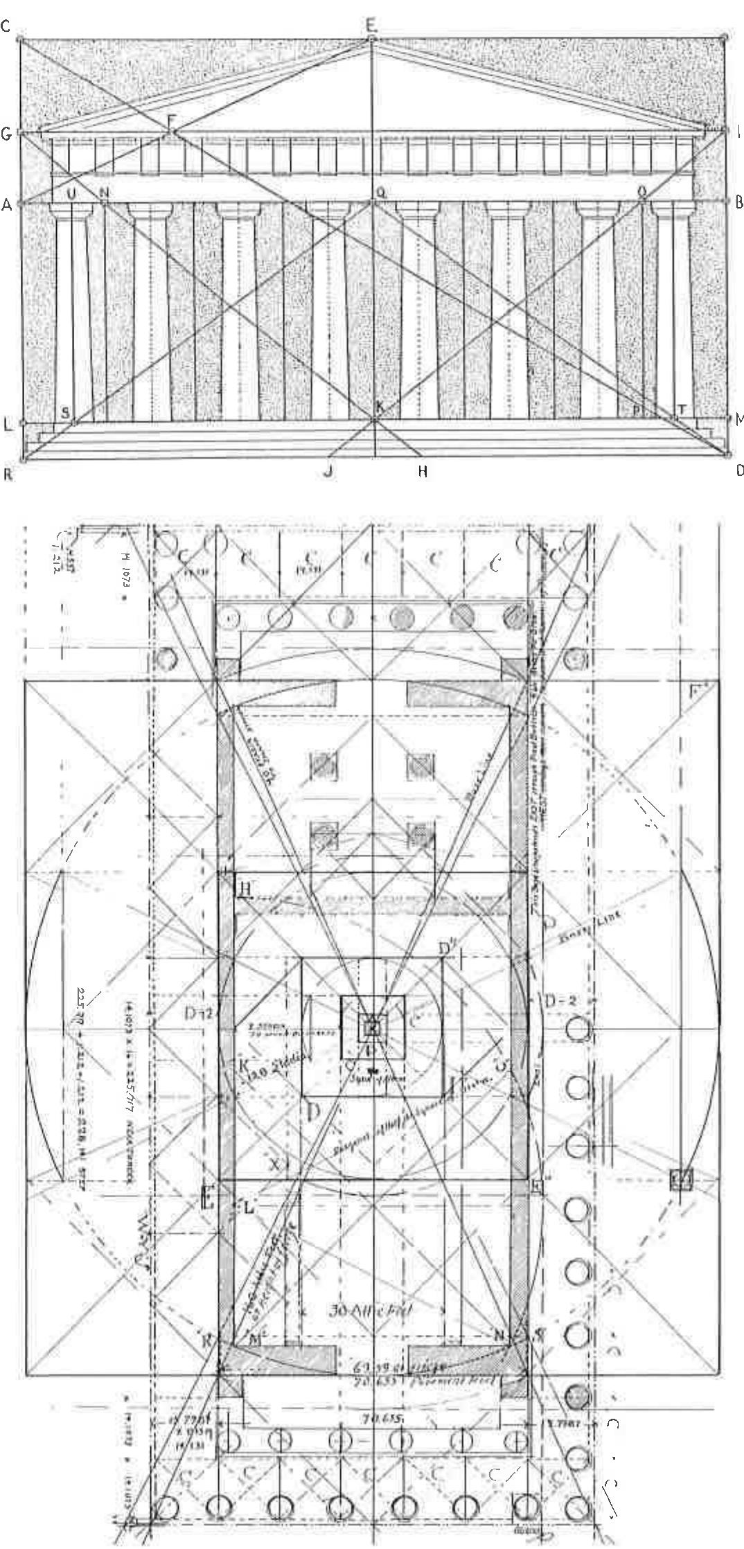 Roman Design Principles Figure 14 - from Principles of Roman Architecture, pp. 270.