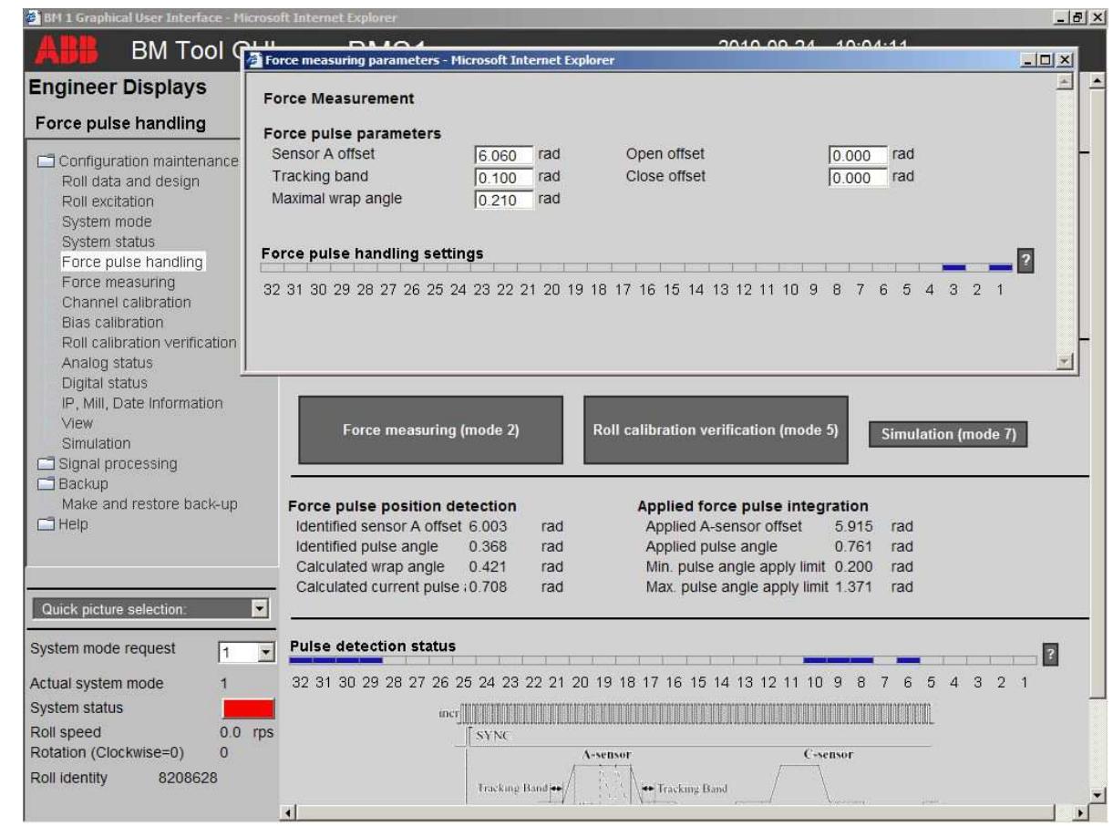 Stressometer Figure 20 - Stressometer Flatness System with Standard Roll
