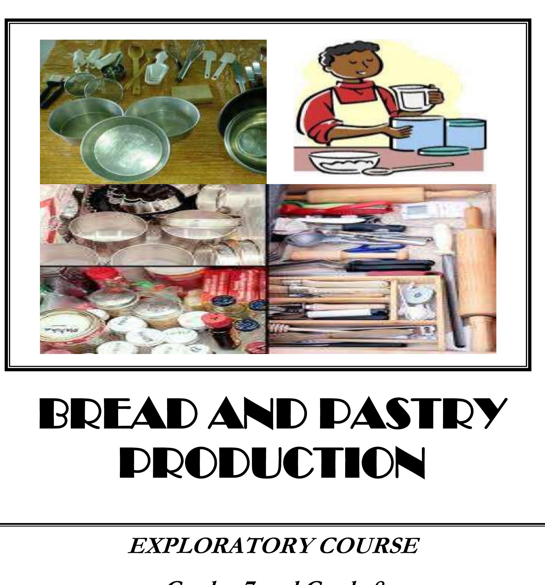 Pastry Learning (PDF) K to 12 Bread and Pastry Learning Module