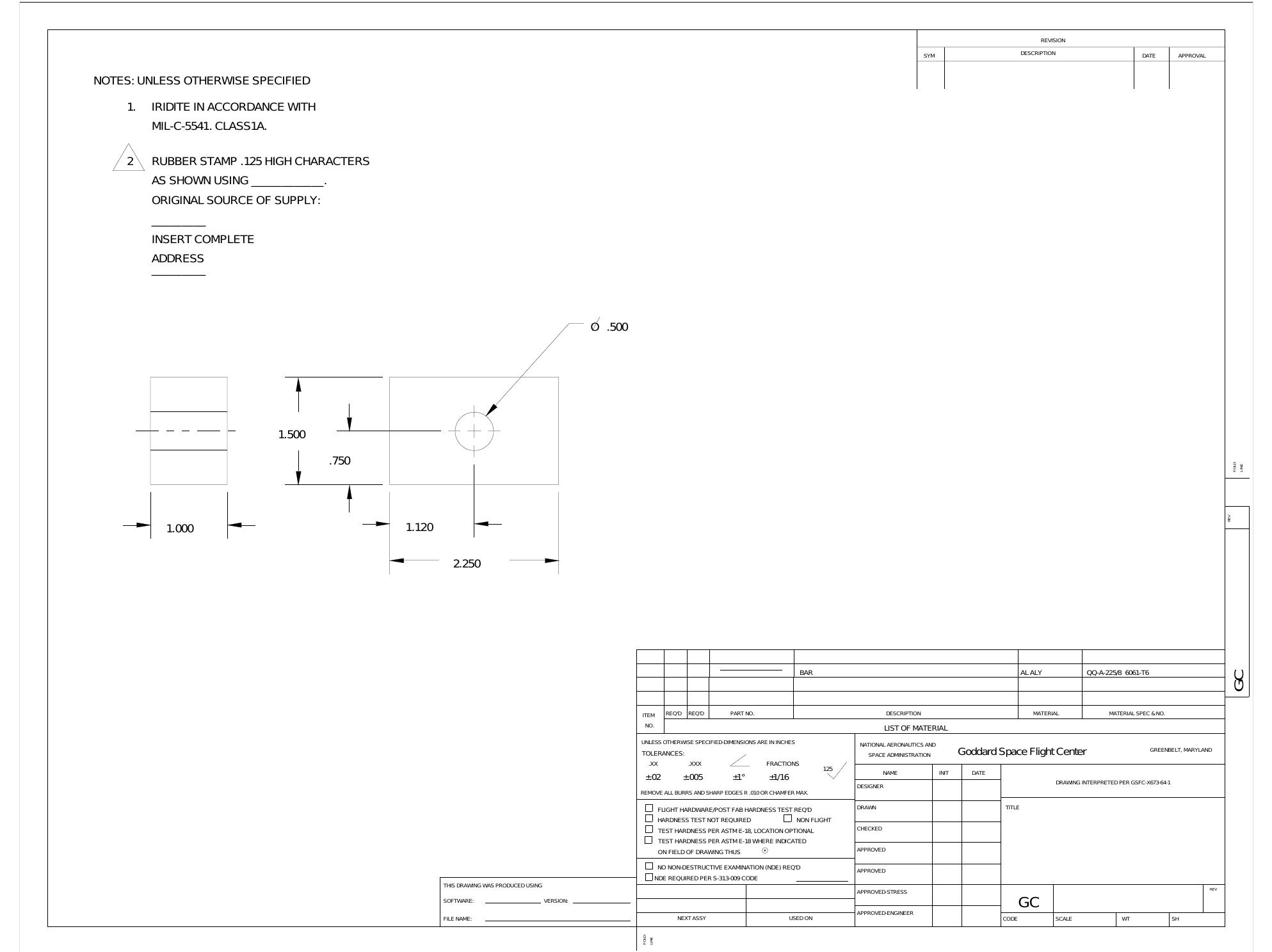 Shell Standard Drawings Figure 18 - from ENGINEERING DRAWING STANDARDS MANUAL