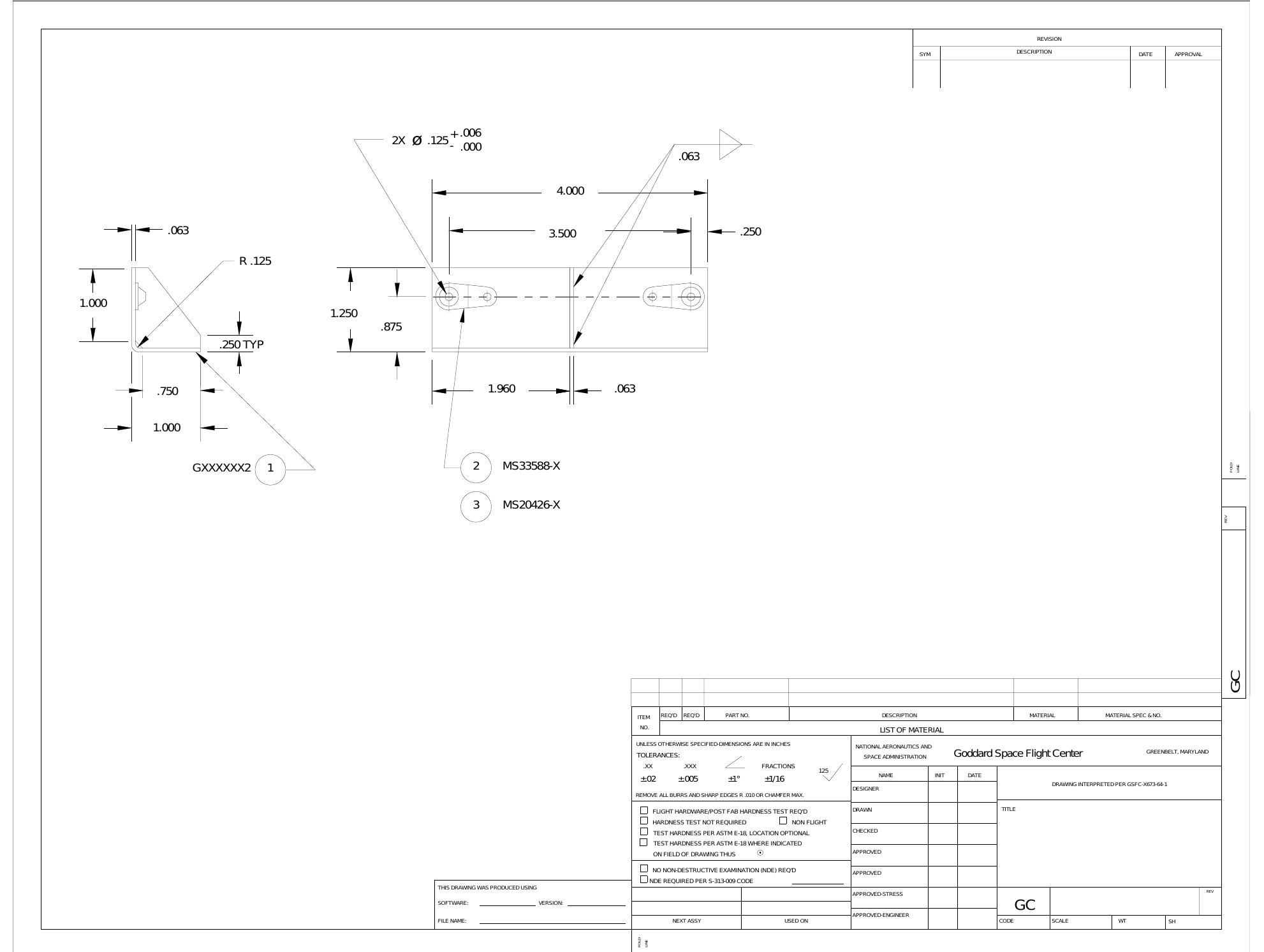 Standard Eng Drawing Figure 20 - from ENGINEERING DRAWING STANDARDS MANUAL