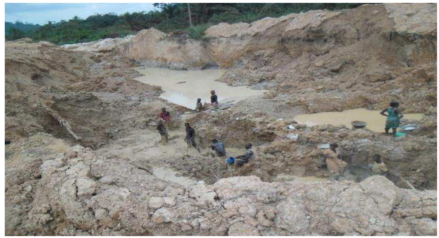(PDF) EFFECTS OF ILLEGAL SMALL SCLALE GOLD MINING ON THE ENVIRONMENT: A ...