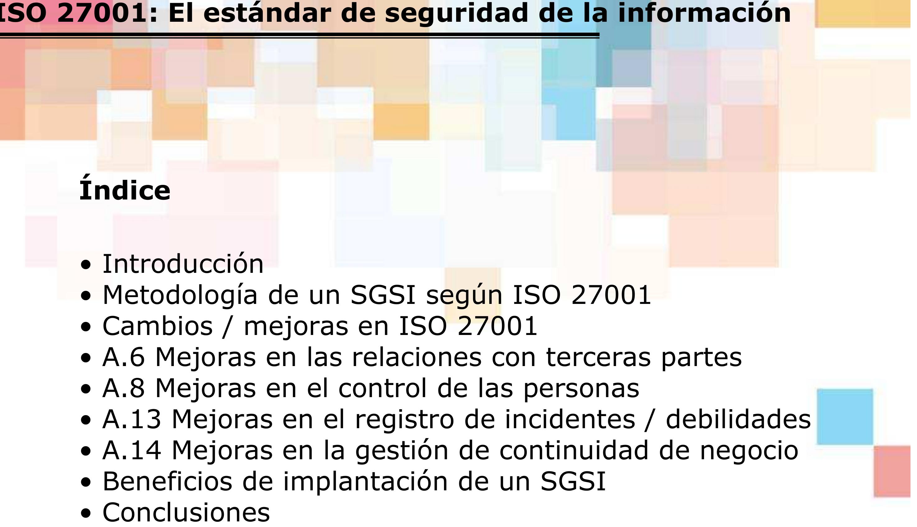 (PDF) ISO 27001: El estándar de seguridad de la información