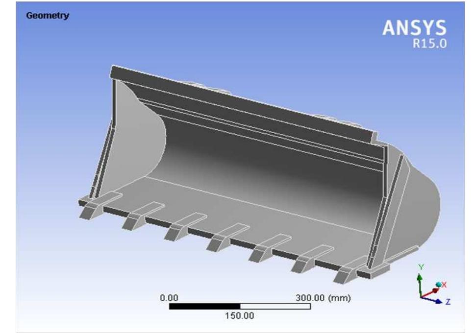 (PDF) Design optimization of excavator bucket using Finite Element Method