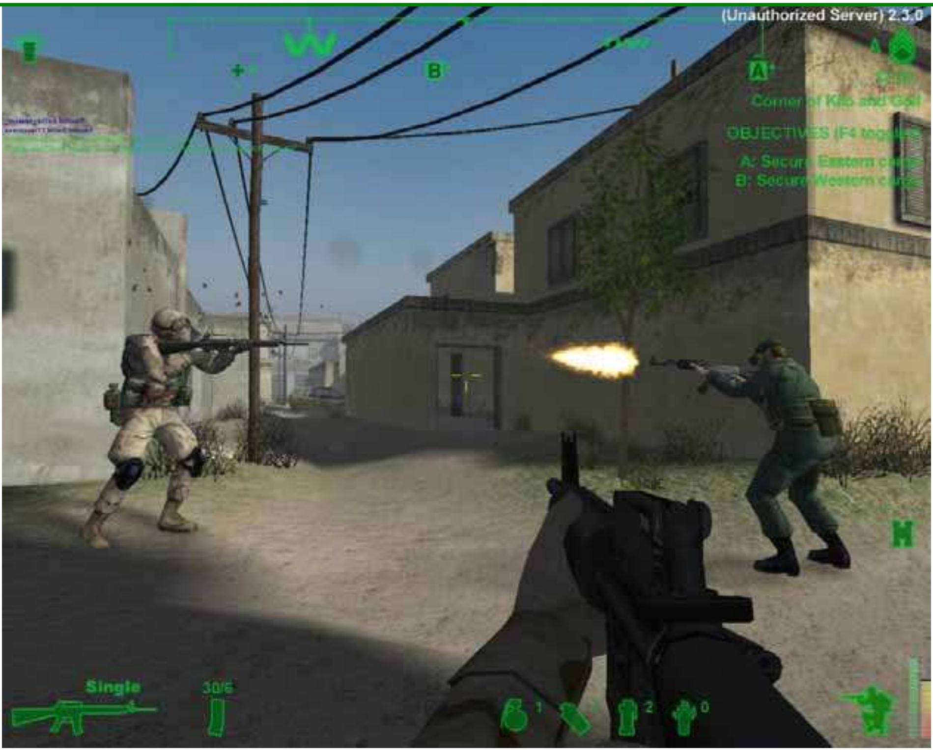 PDF) Changing the rules of engagement: Tapping into the popular culture of  America's Army, the official US army computer game, image size:1899x1527