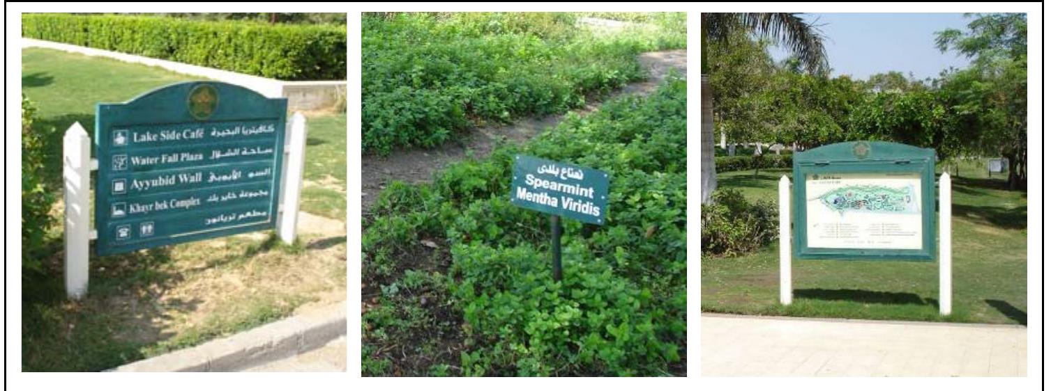 Park Map Signifier Example Figure 182 - from Landscape as a Tool to Enhance Behavioral