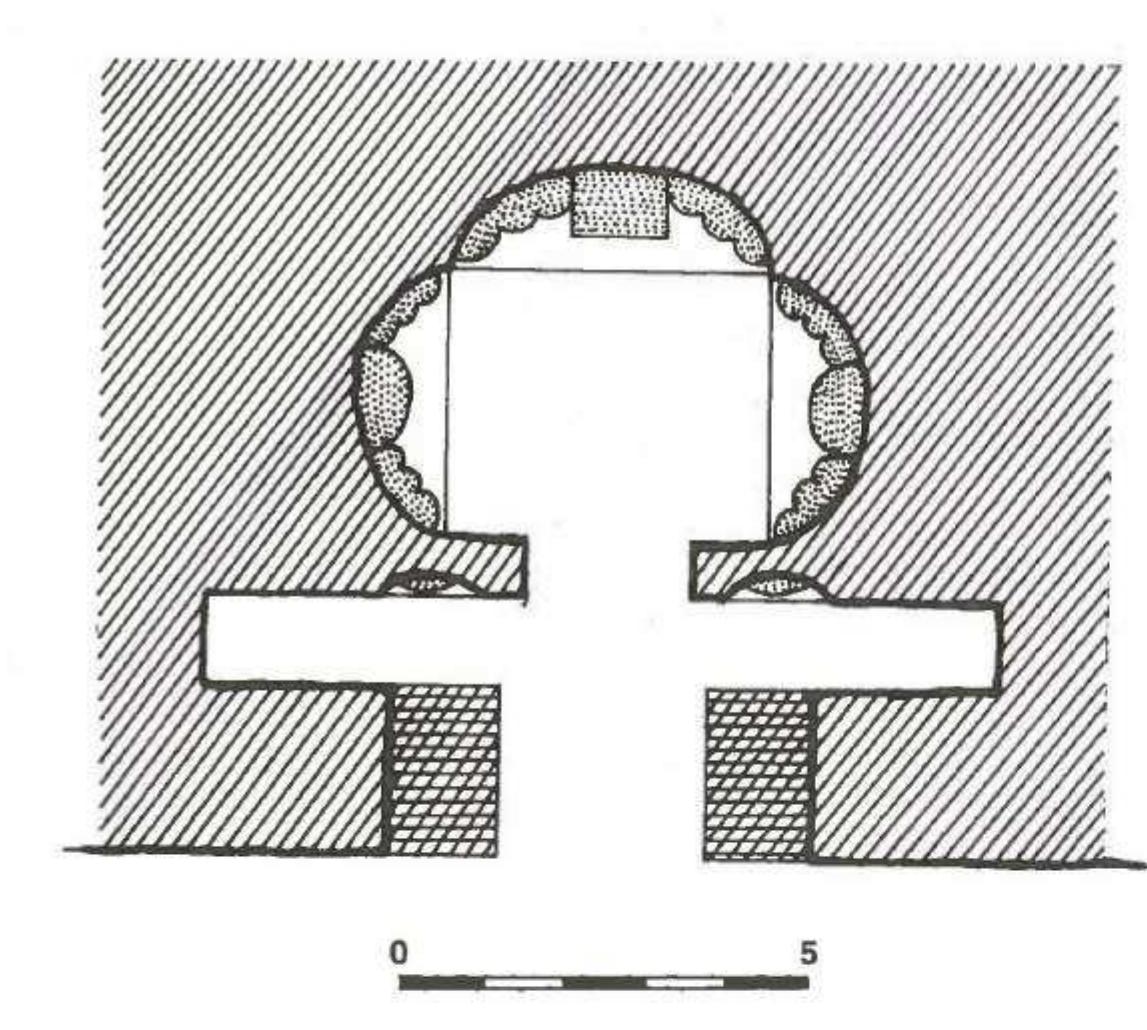 Fig. 6 — Northern Xiangtangshan, plan of Southern Cave. (Drawing E. Paparatti, after Soper 1966: fig. 7). 