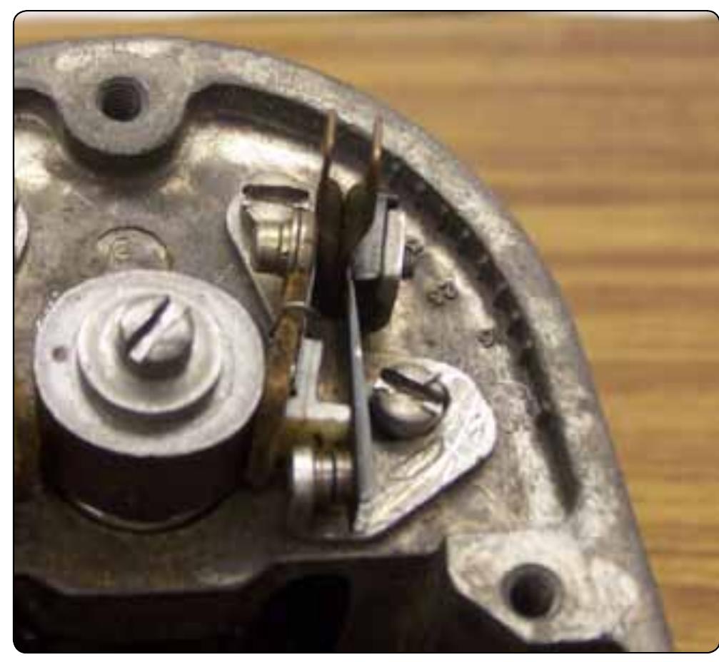 -8. pivotless type breaker assembly and cam. most breaker
