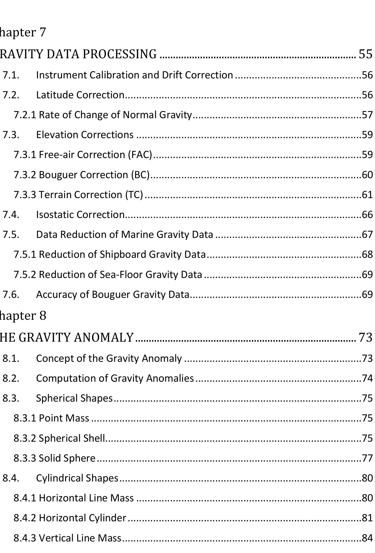 (PDF) Introduction to Gravity Exploration Method