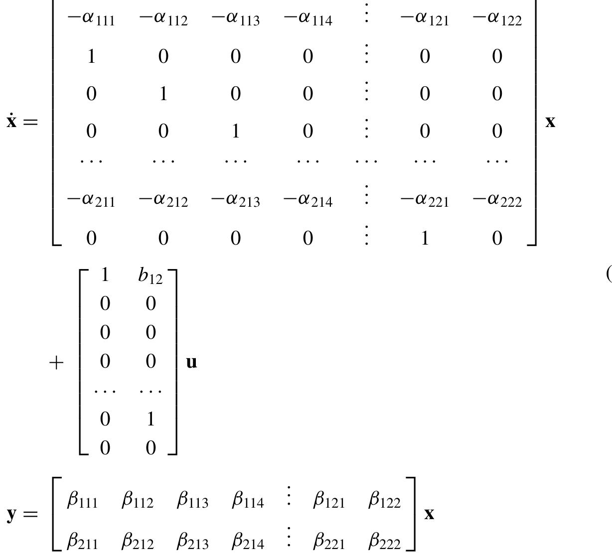 Figure 103 - from linear system theory and design