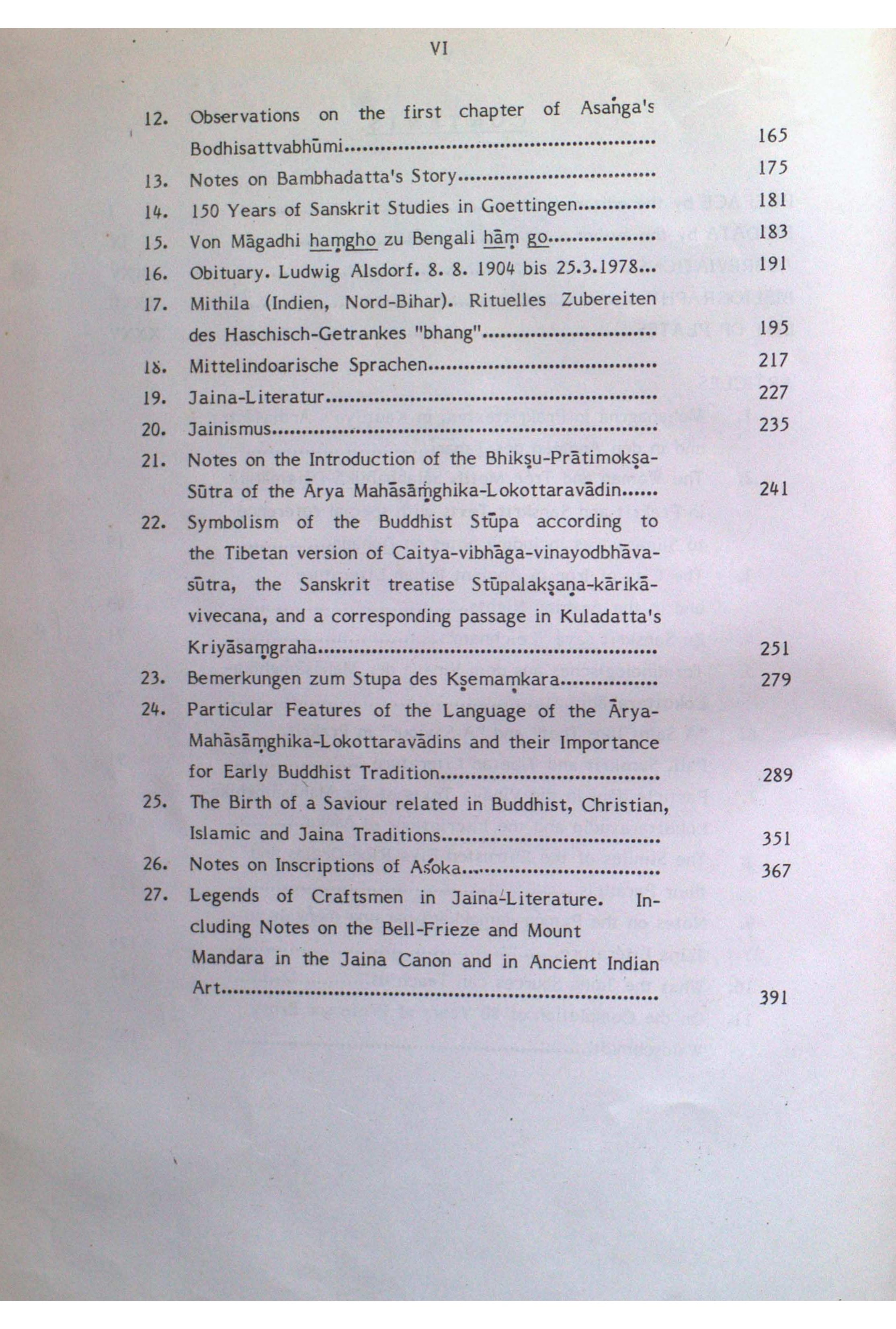 Figure 1 - Gustav Roth, Indian Studies (Selected Papers).