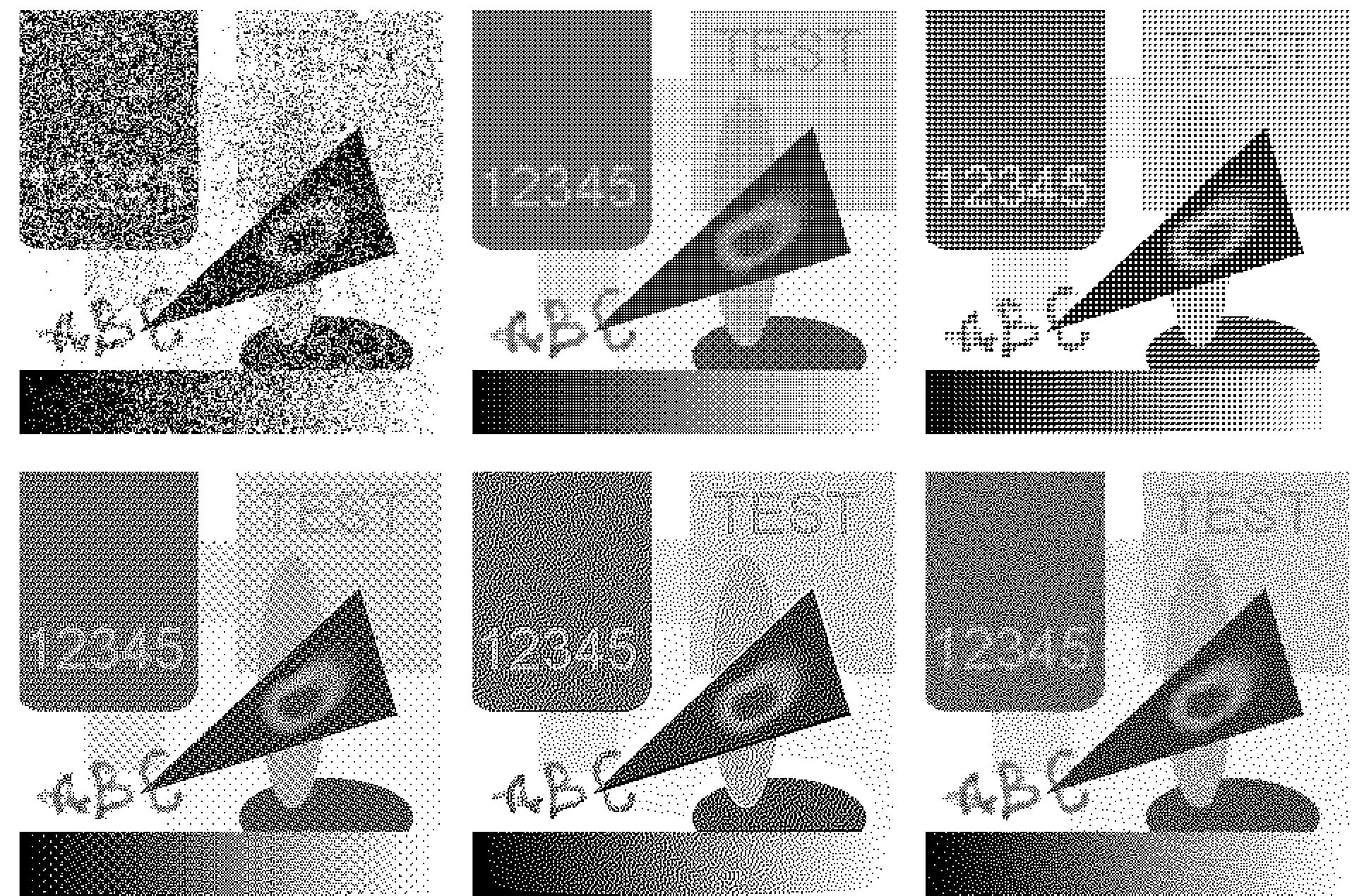 (PDF) Forced random dithering: improved threshold matrices for ordered ...