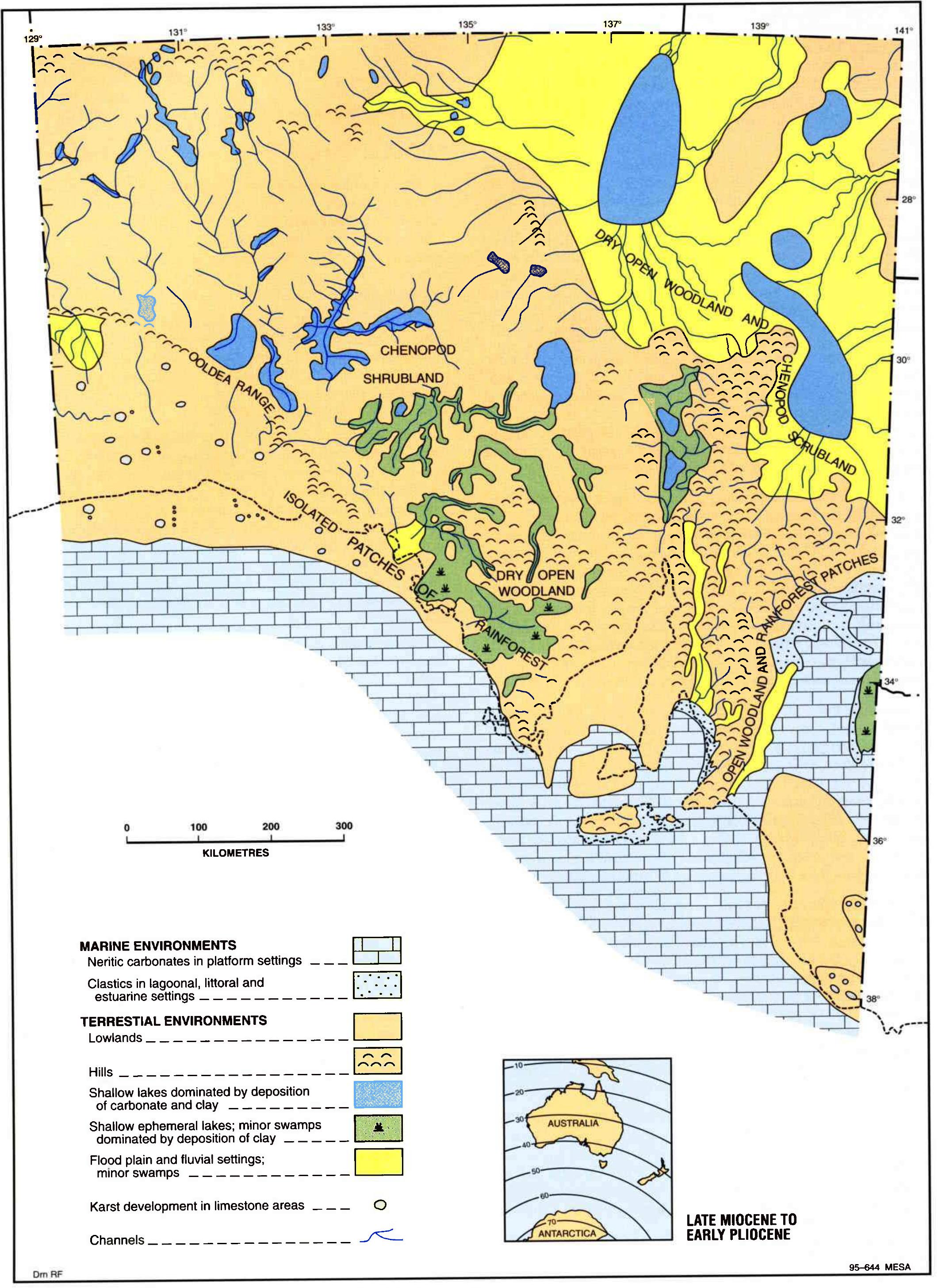 45 late miocene to early pliocene palaeogeography of south
