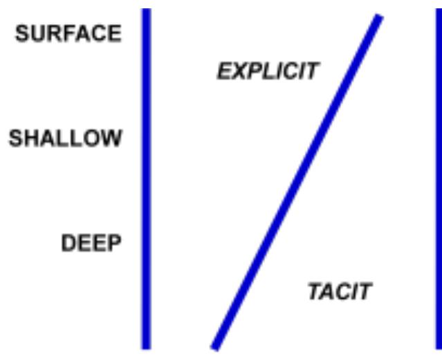 Surface Knowledge Figure 9 - from The Course of Knowledge: A 21st Century