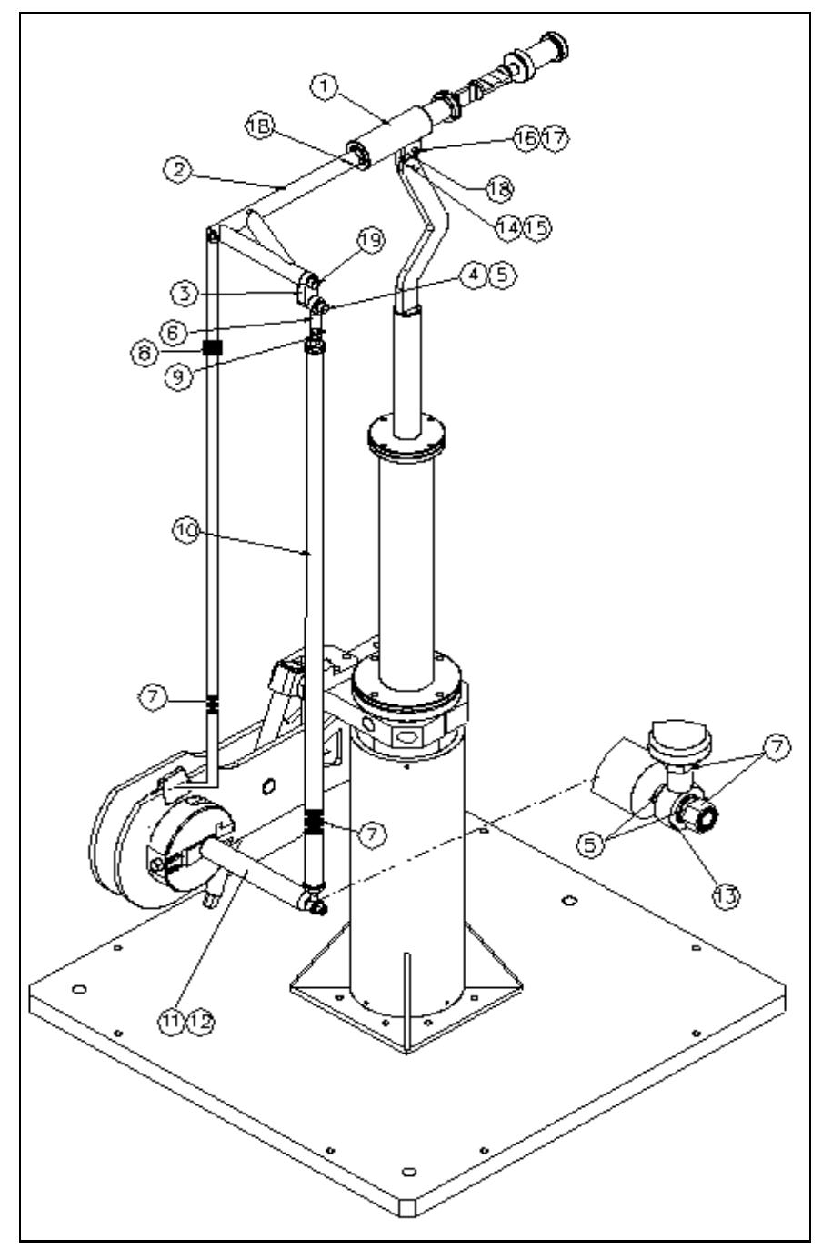 Figure 1 - from Roll Oscillatory Test in a Low Speed Wind