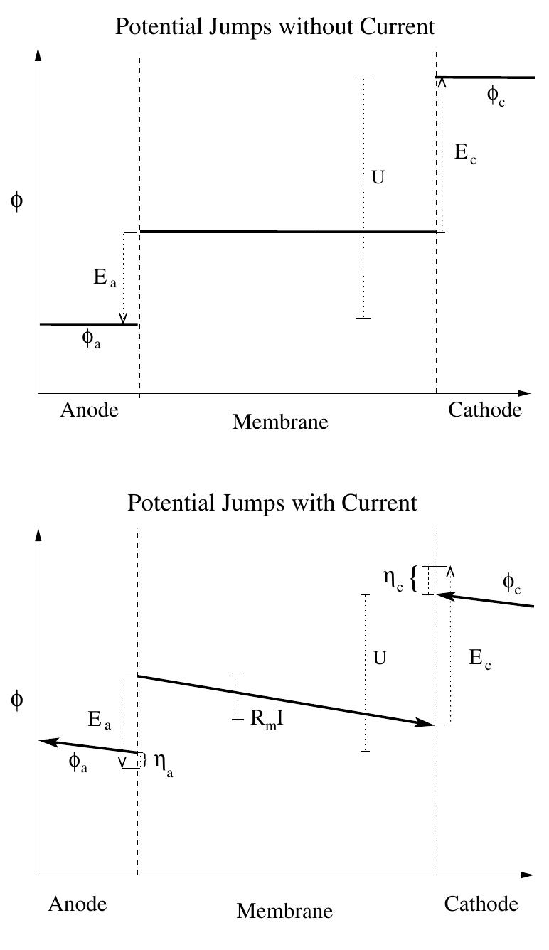 Potential Jumper Overhead Example Fic. 2.3. schematic representation of the potential ¢ as a