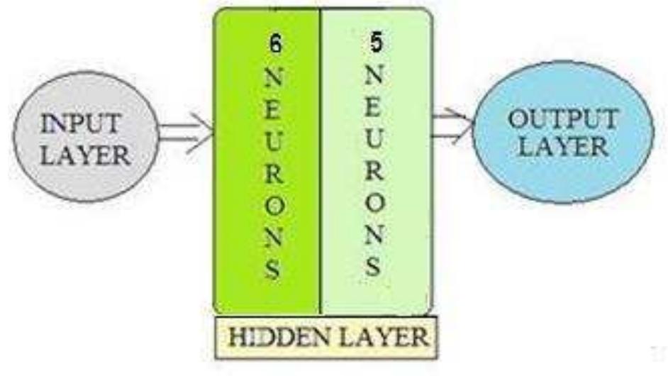 Structure of neural network model