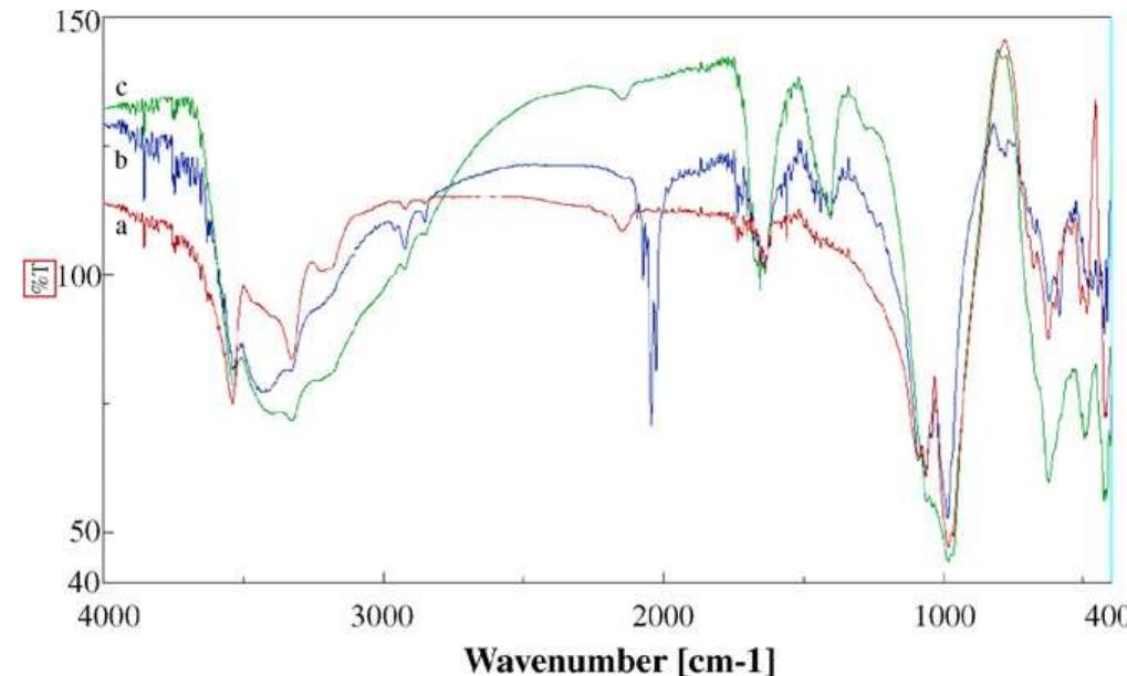 Ftir spectra of the zeolite samples: (a) natural natrolite
