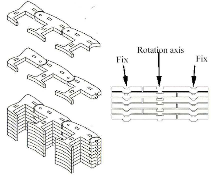 Akita’s model of a joint-lapped core [1]. figure 4 shows a