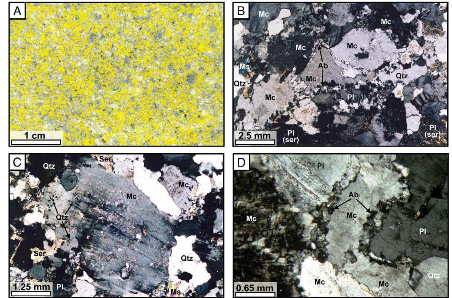 Metasomatic Texture (PDF) Felsic magmatic phases and the role of late-stage aplitic dykes ...