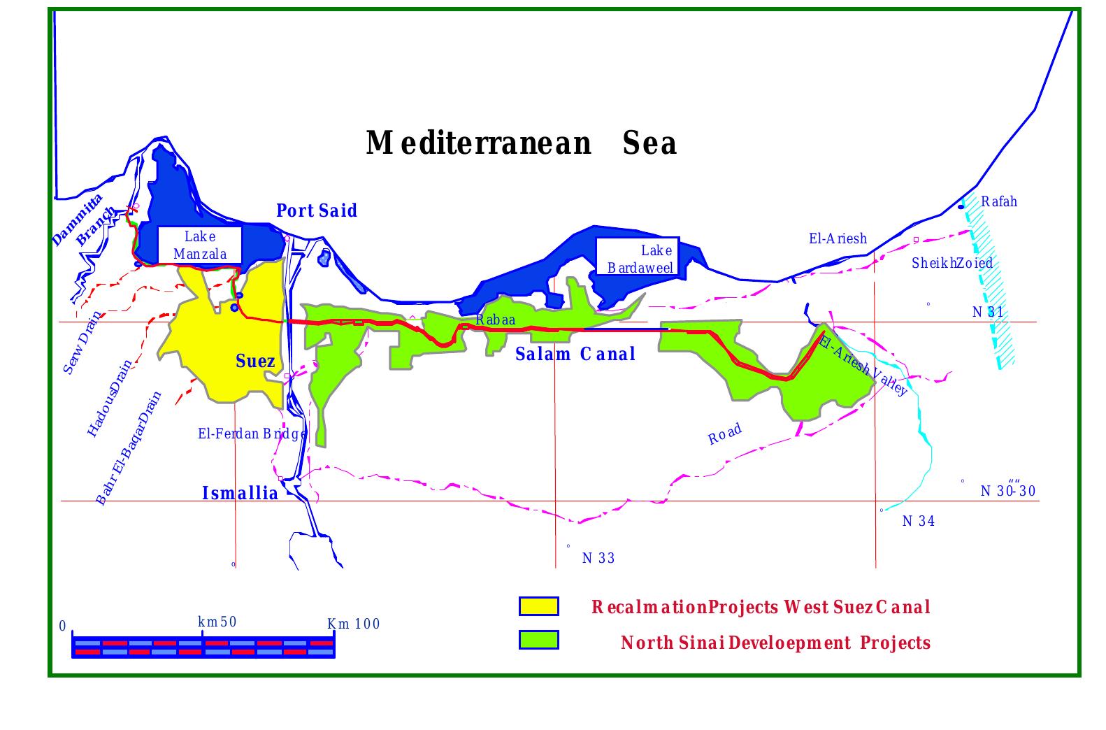 Bay Method Egypt (PDF) ESTABLISHMENT OF PILOT AREAS FOR DRAINAGE WATER REUSE ON NEW ...
