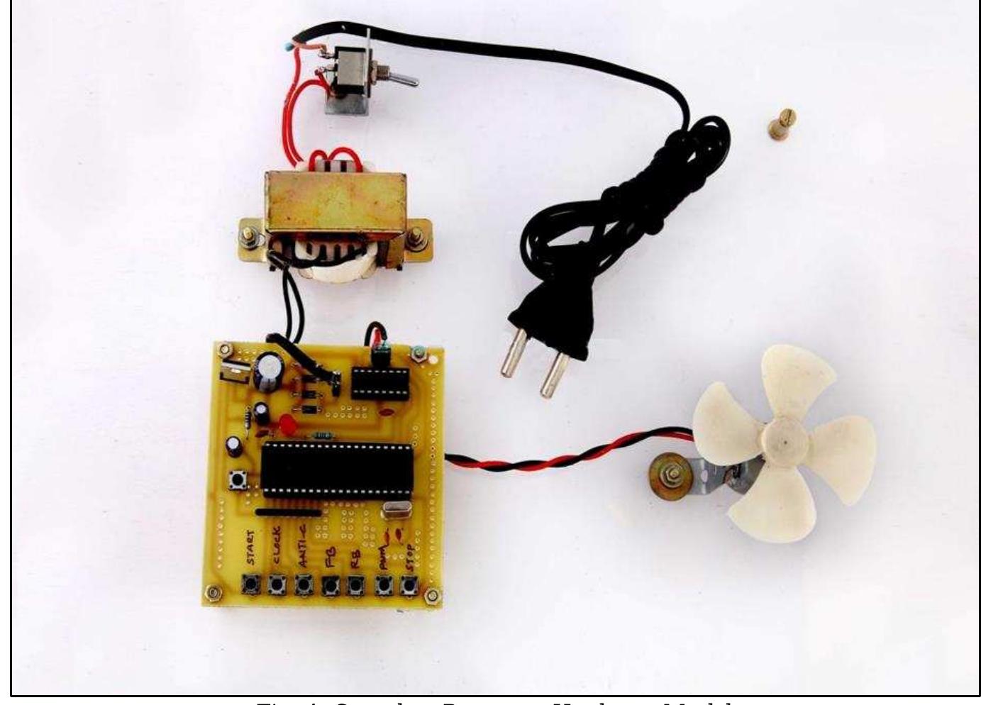 (PDF) FOUR QUADRANT SPEED CONTROL OF DC MOTOR USING AT89S52 MICROCONTROLLER