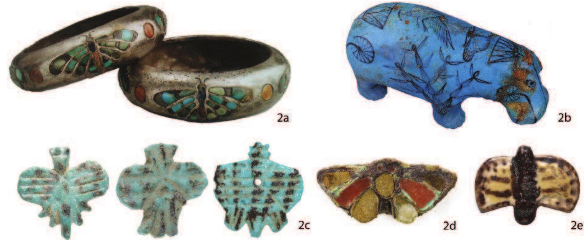 Amulet Examples Figure 3 - from Butterflies of ancient Egypt, Journal of the