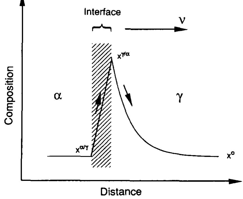 Schematic phase diagram showing the two regions where