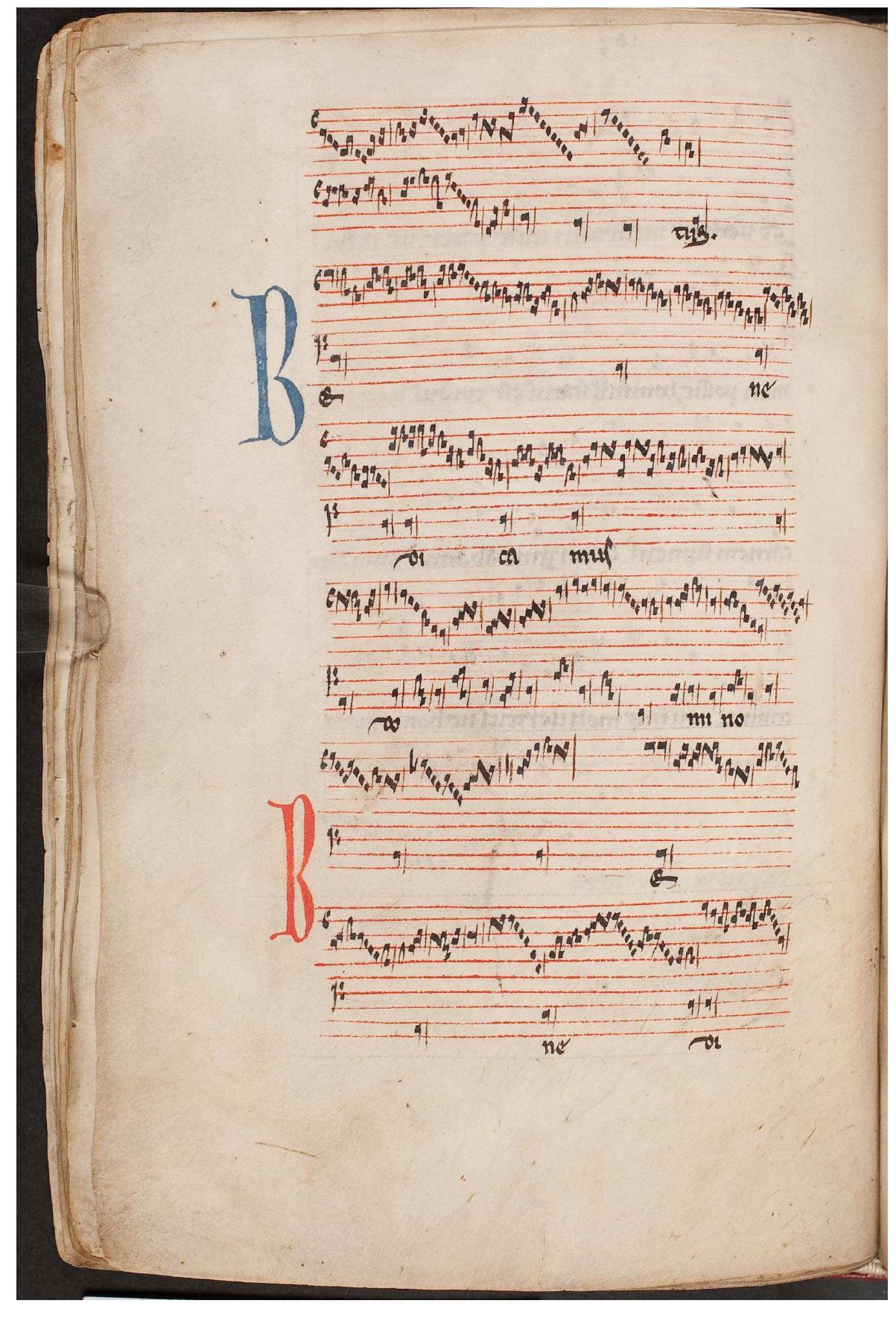 Figure 4 - from Benedicamus Domino, Conductus, and the