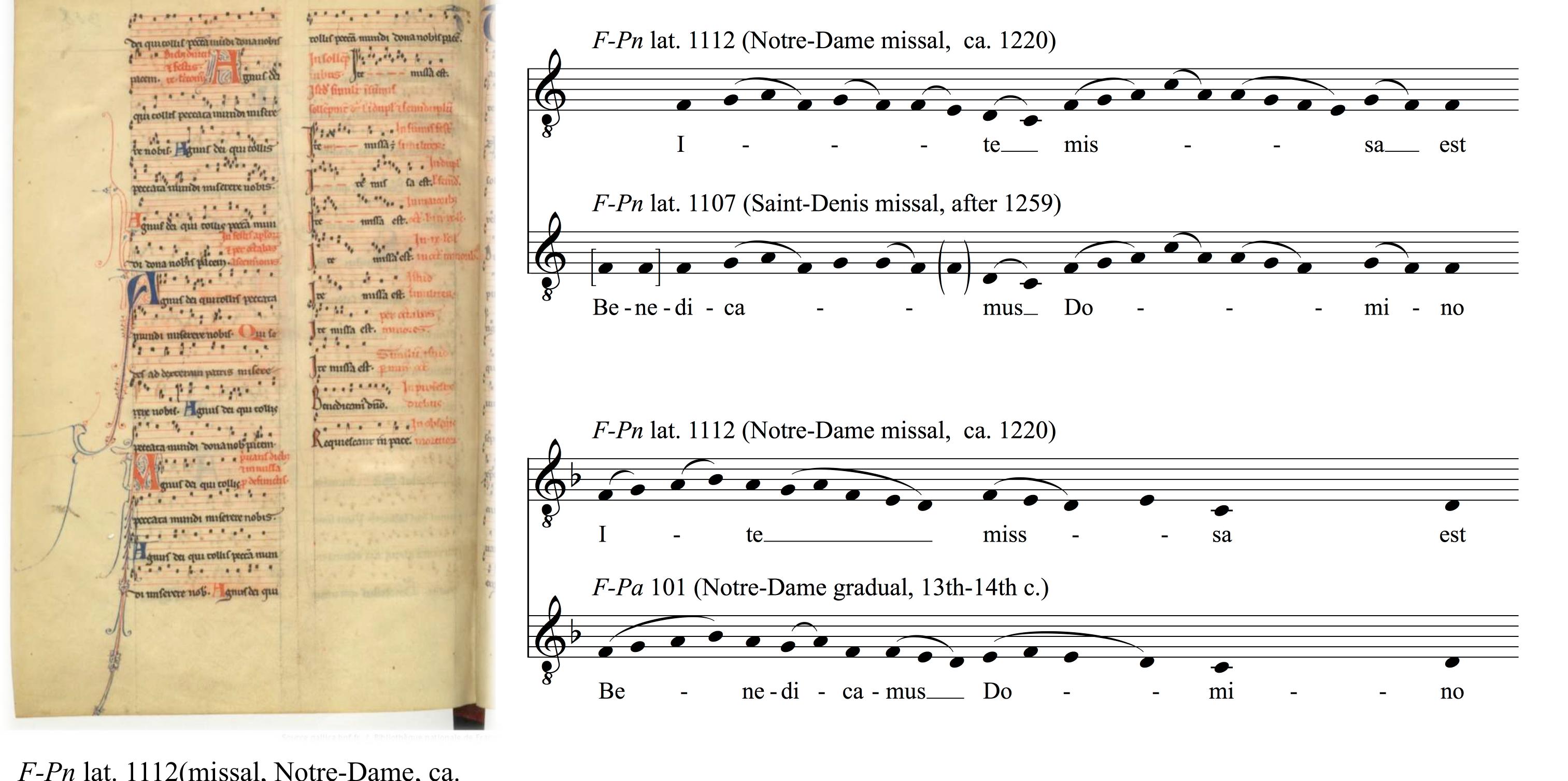 Figure 12 - from Benedicamus Domino, Conductus, and the