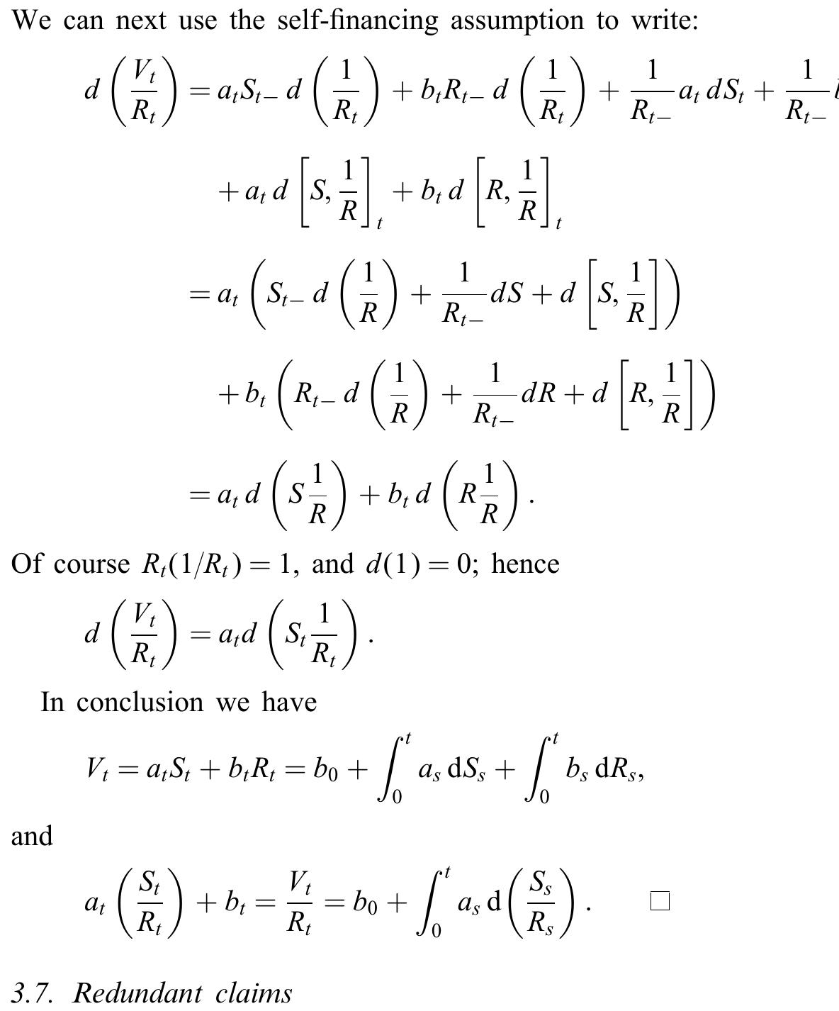 Figure 3 - from Dynamic Asset Pricing Theory