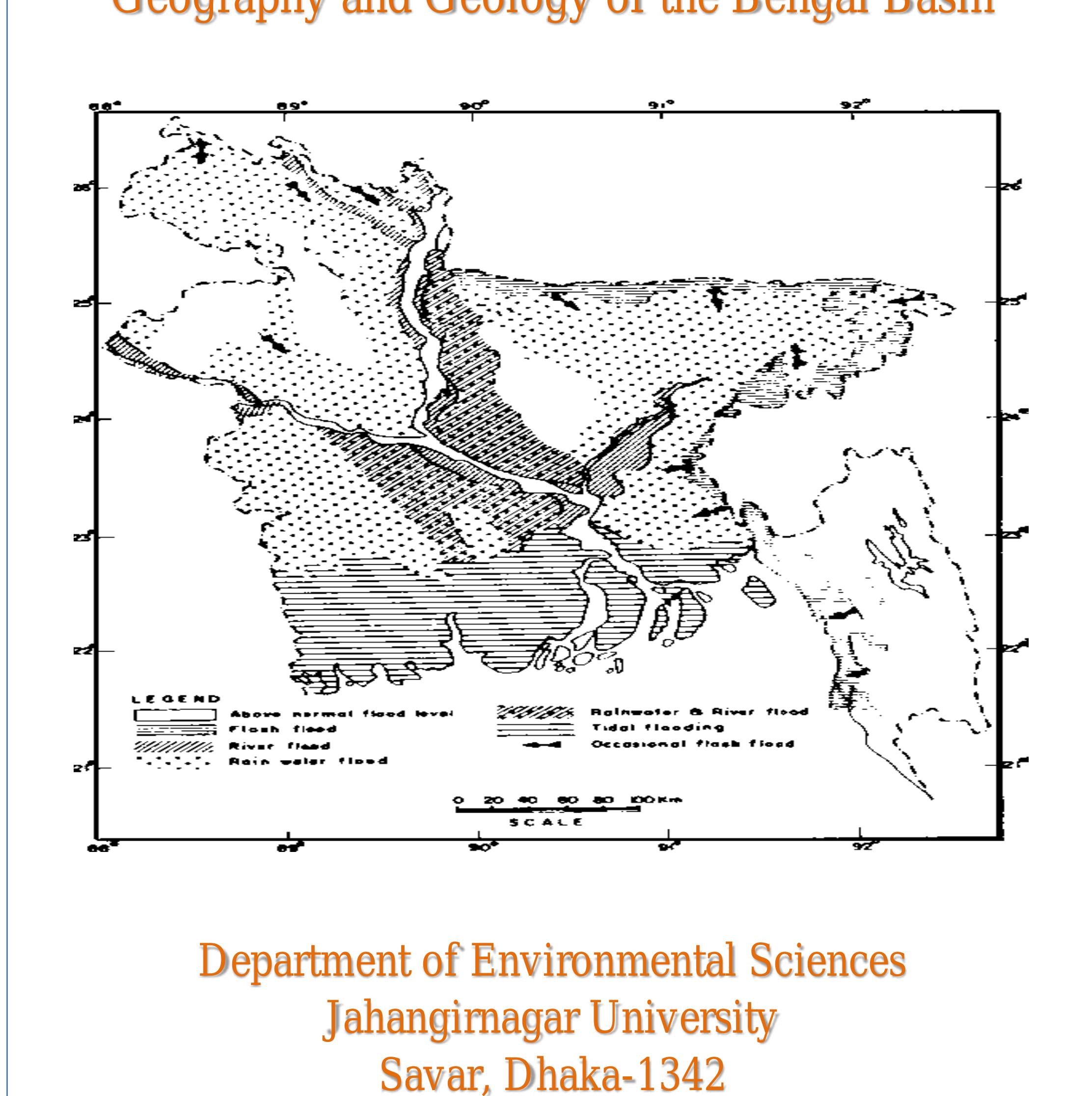 Figure 7 - from Geography and Geology of the Bengal Basin