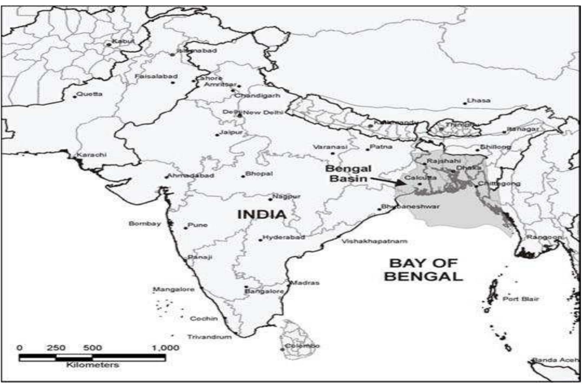 Pdf Geography And Geology Of The Bengal Basin