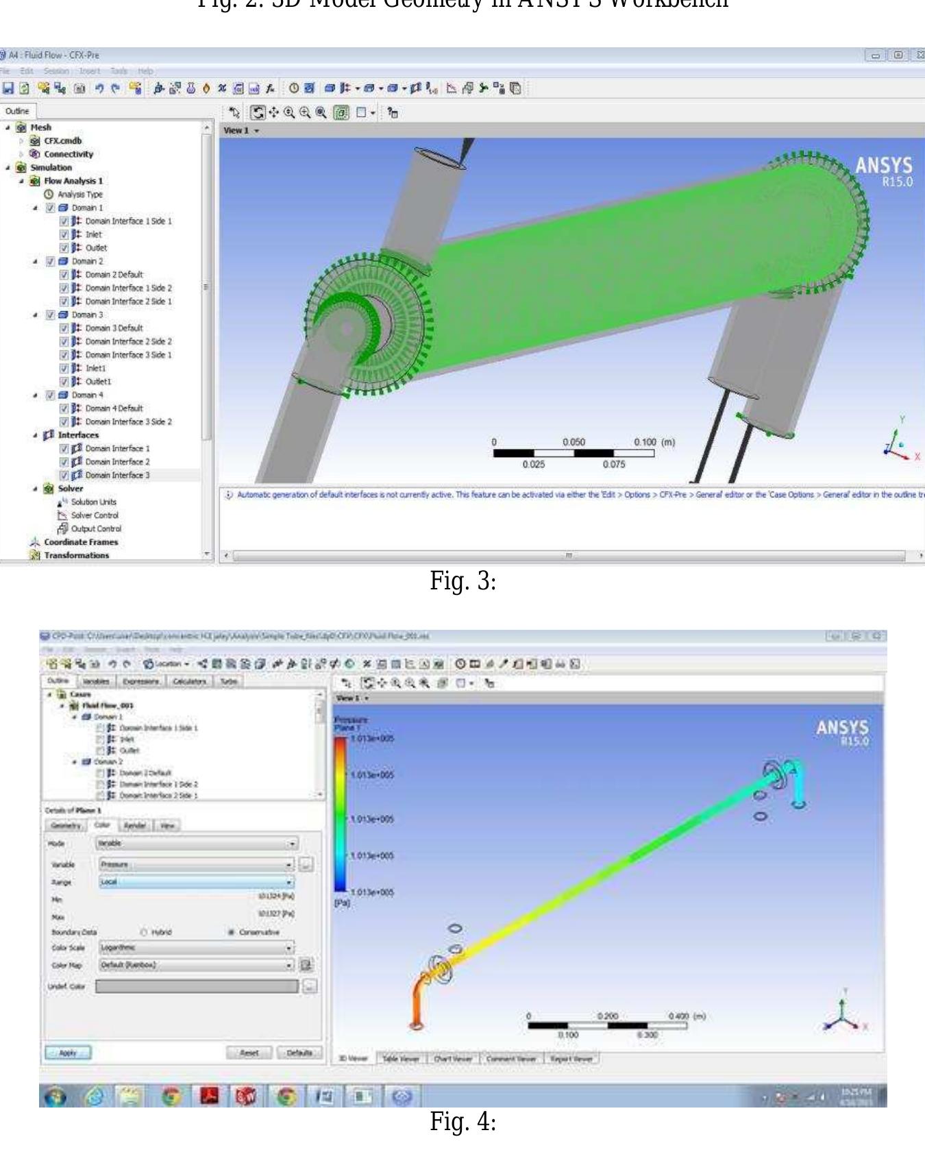 Figure 3 - CFD Analysis and Performance Evaluation of