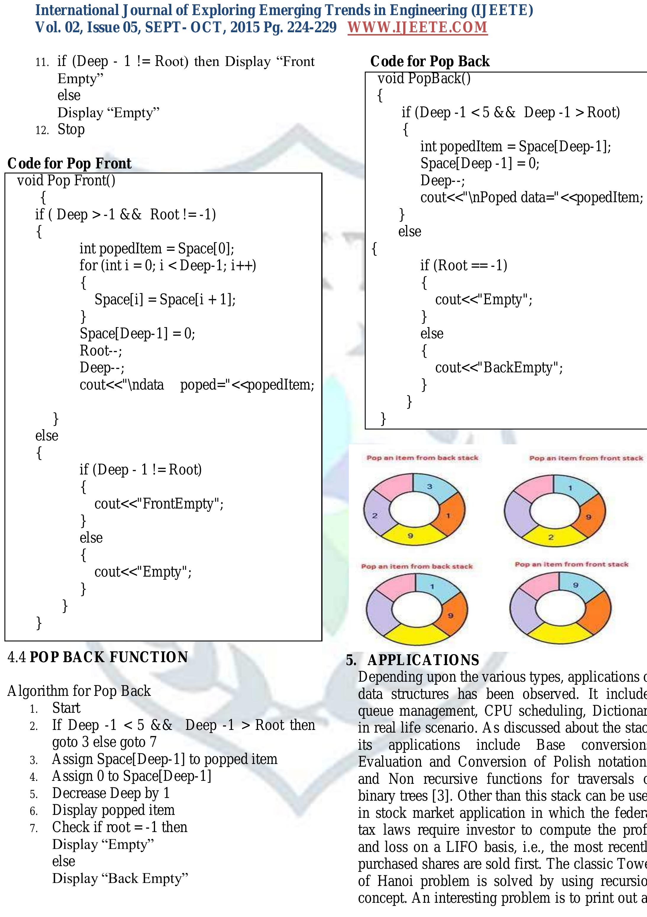 (PDF) THE REVIEW ON IMPLEMENTATION OF CIRCULAR STACK DATA STRUCTURE