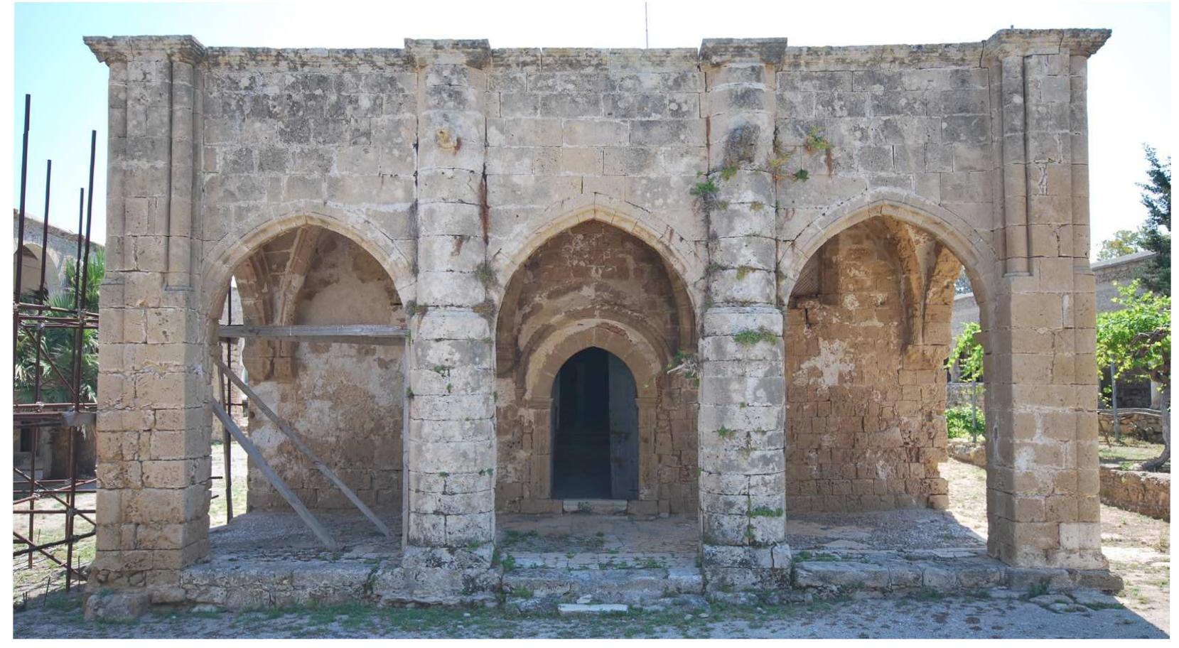 Figure 2 — Photo of the front view of the church. (A. Camiz, 2014) 